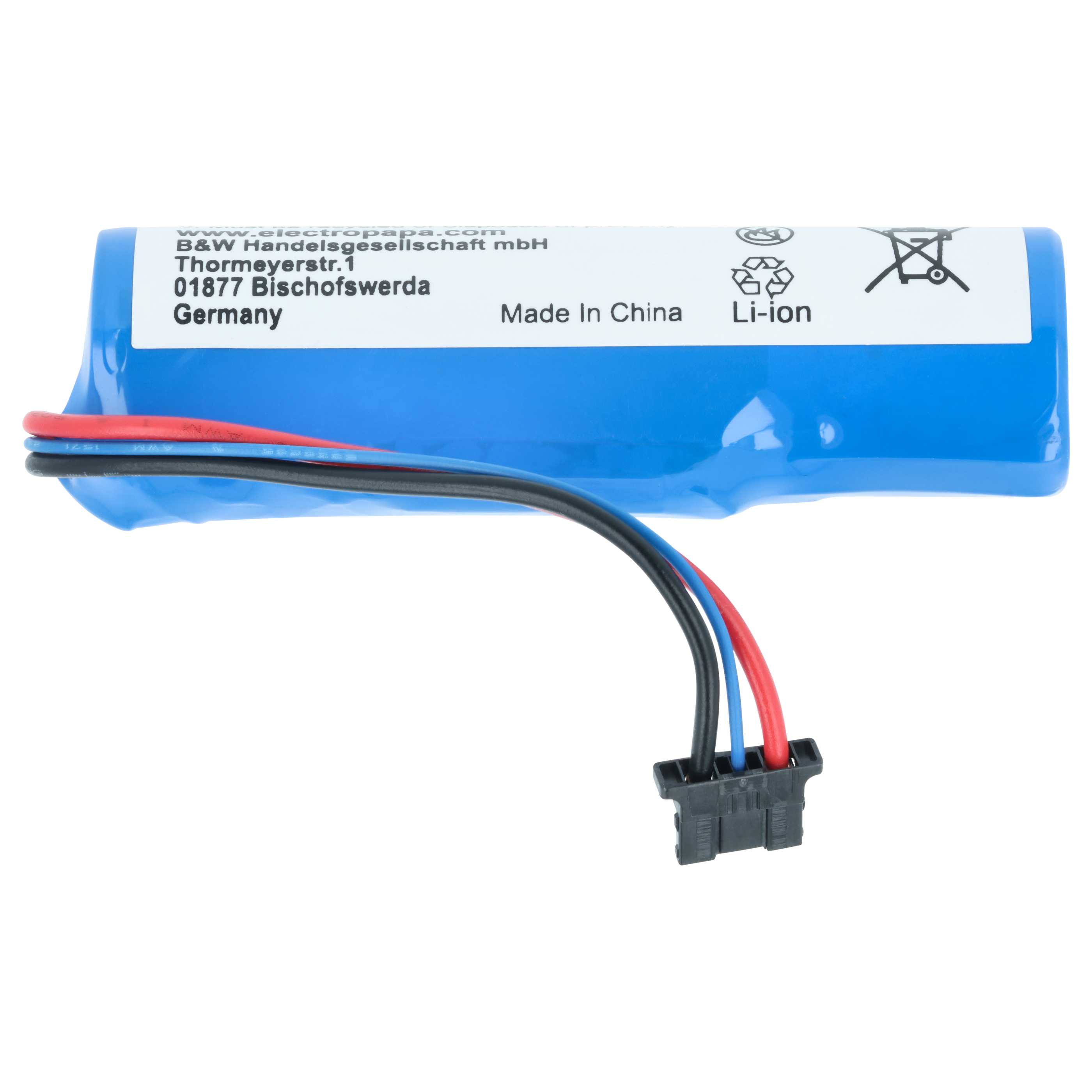 5x Batería reemplaza VeriFone BPK474-001 para escáner código de barras (2600 mAh, 3,7 V, Li-Ion)