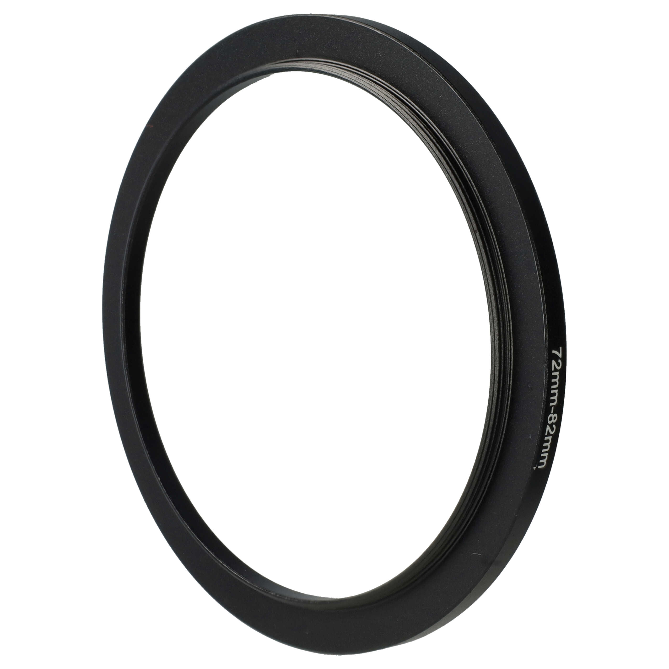 Step-Up-Ring Adapter 72 mm auf 82 mm passend für diverse Kamera-Objektive - Filteradapter