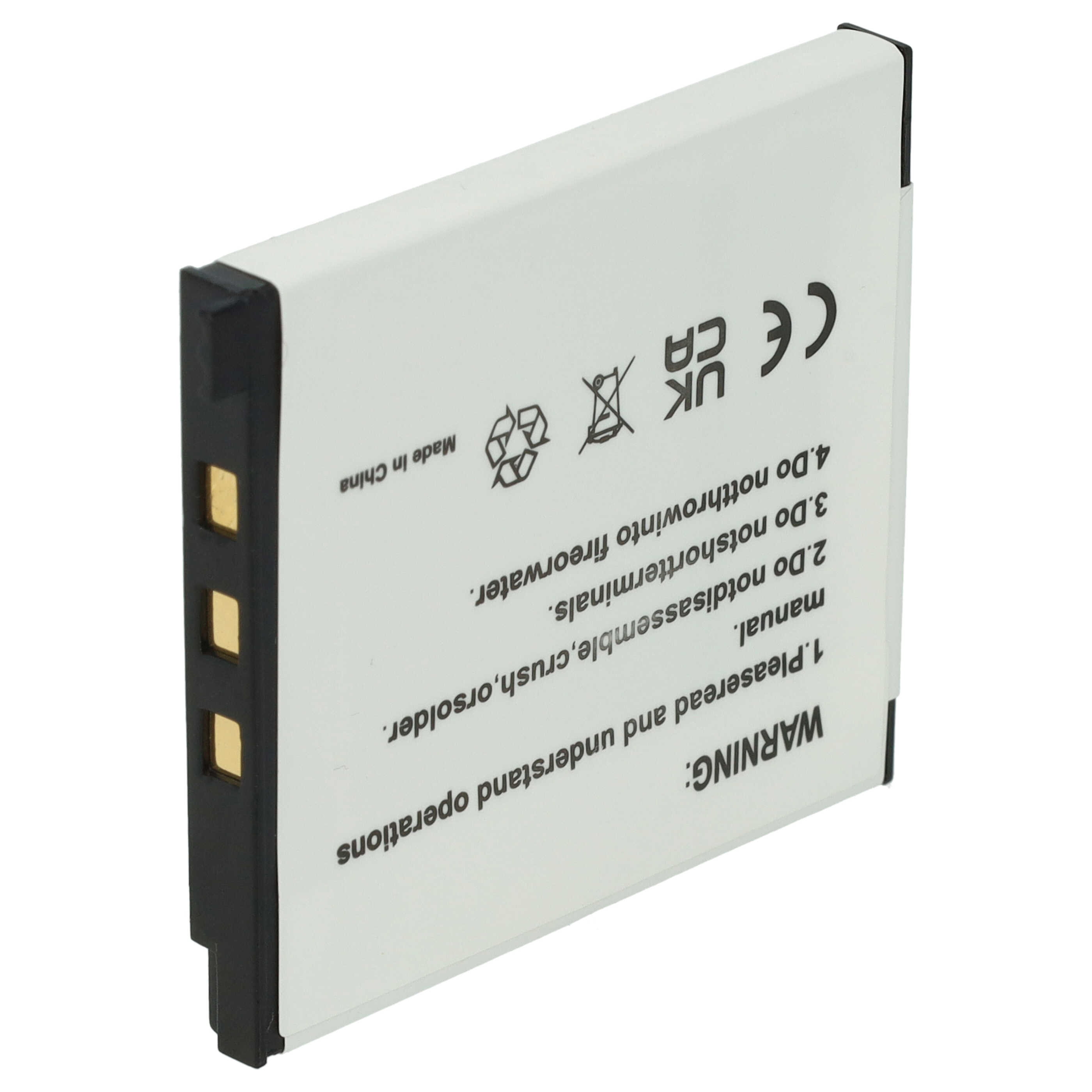 Akumulator do aparatu cyfrowego zamiennik Casio NP-60 - 550 mAh 3,6 V Li-Ion
