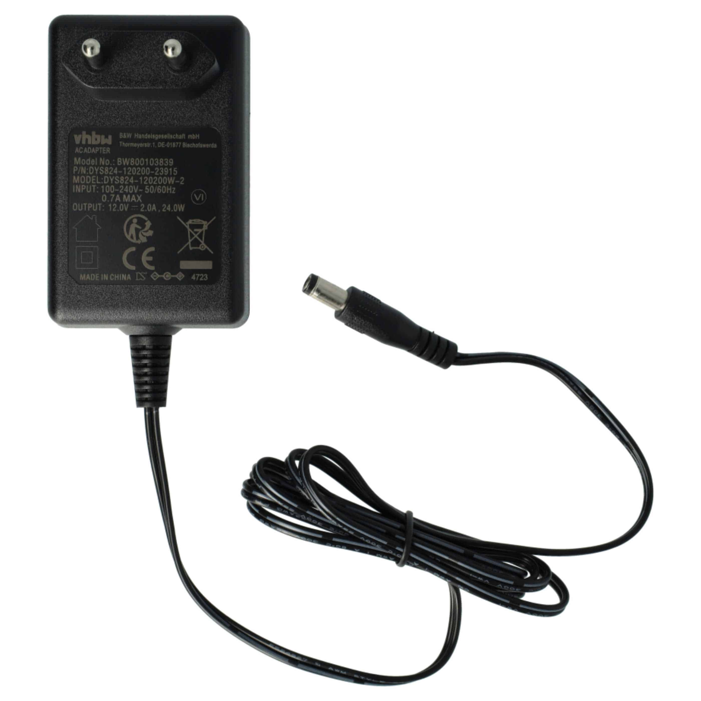 Mains Power Adapter replaces Yamaha PA-5 for Yamaha Keyboard, E-Piano - 10.8 cm