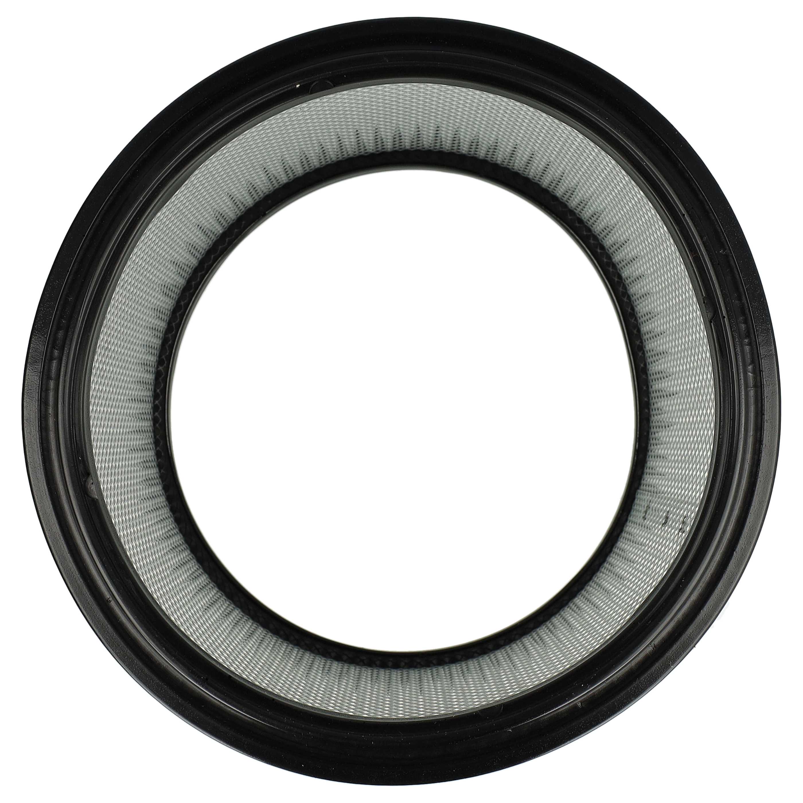 4x Filtercartridge filter replaces Starmix 413525, 4011240413525 for Starmix Vacuum Cleaner, black / white