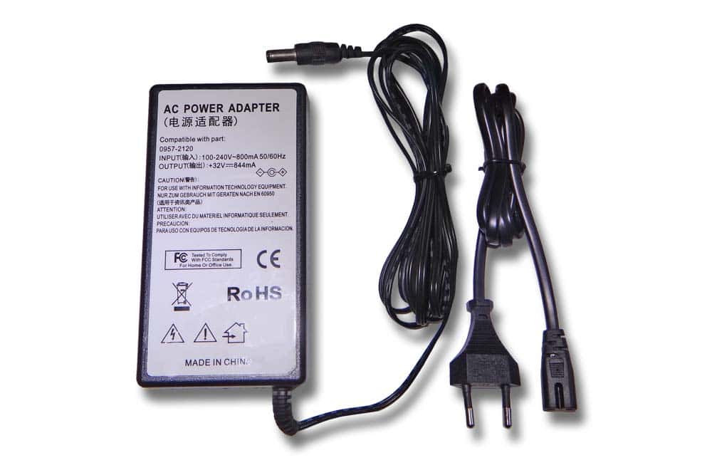 Mains Power Adapter replaces HP 0957-2120 for Printer - 200 cm