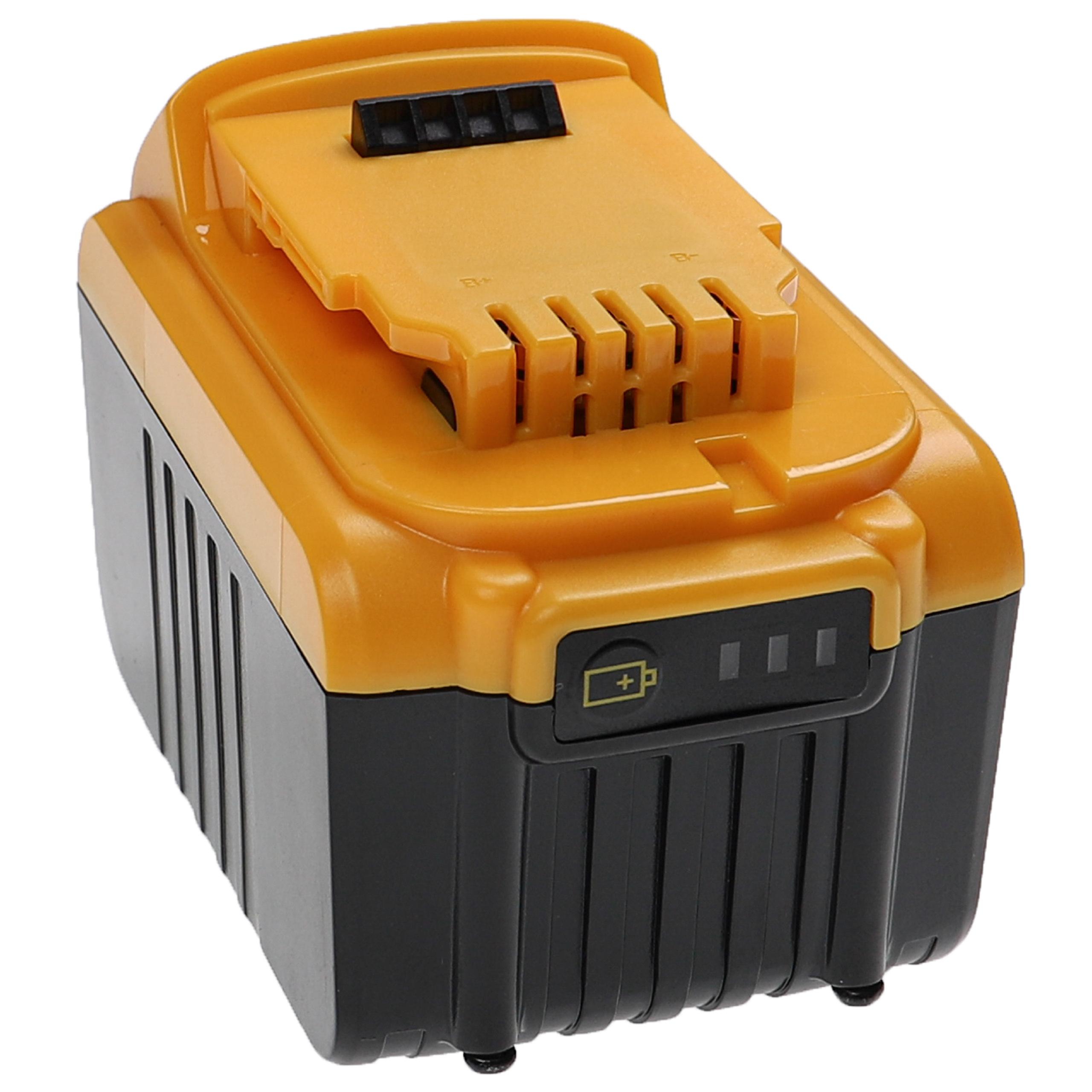 Electric Power Tool Battery Replaces Dewalt DCB182, DCB180, DCB181-XJ, DCB181 - 6000 mAh, 18 V, Li-Ion