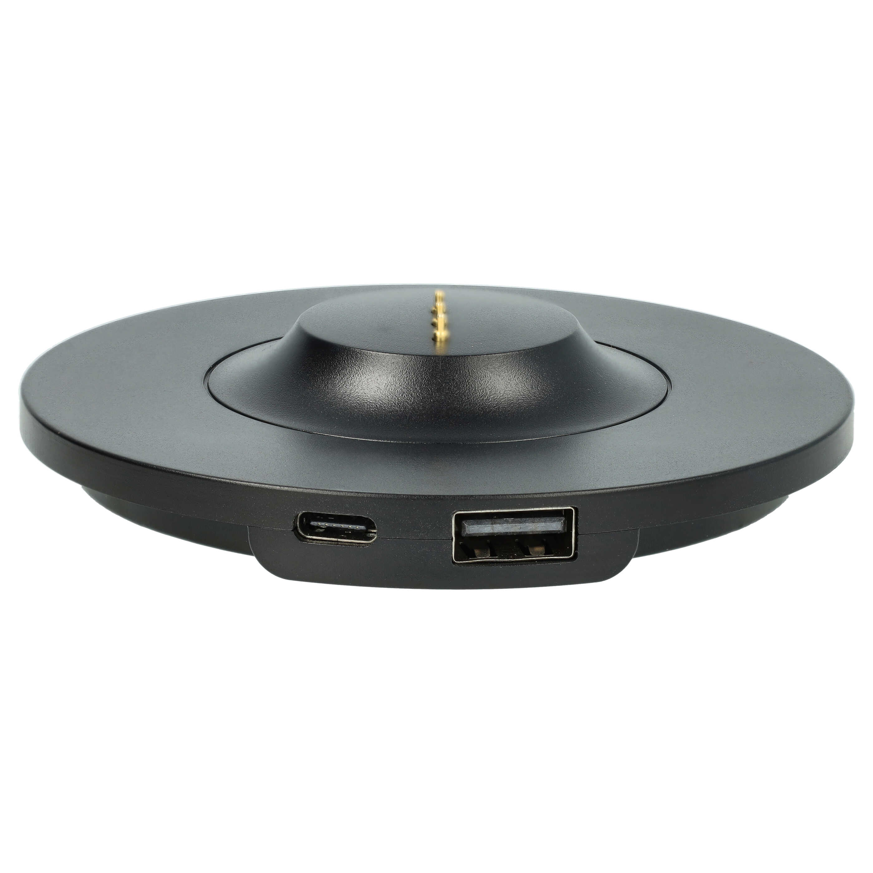 USB Charging Station Suitable for Bose Loudspeakers - Incl. USB C Cable Black