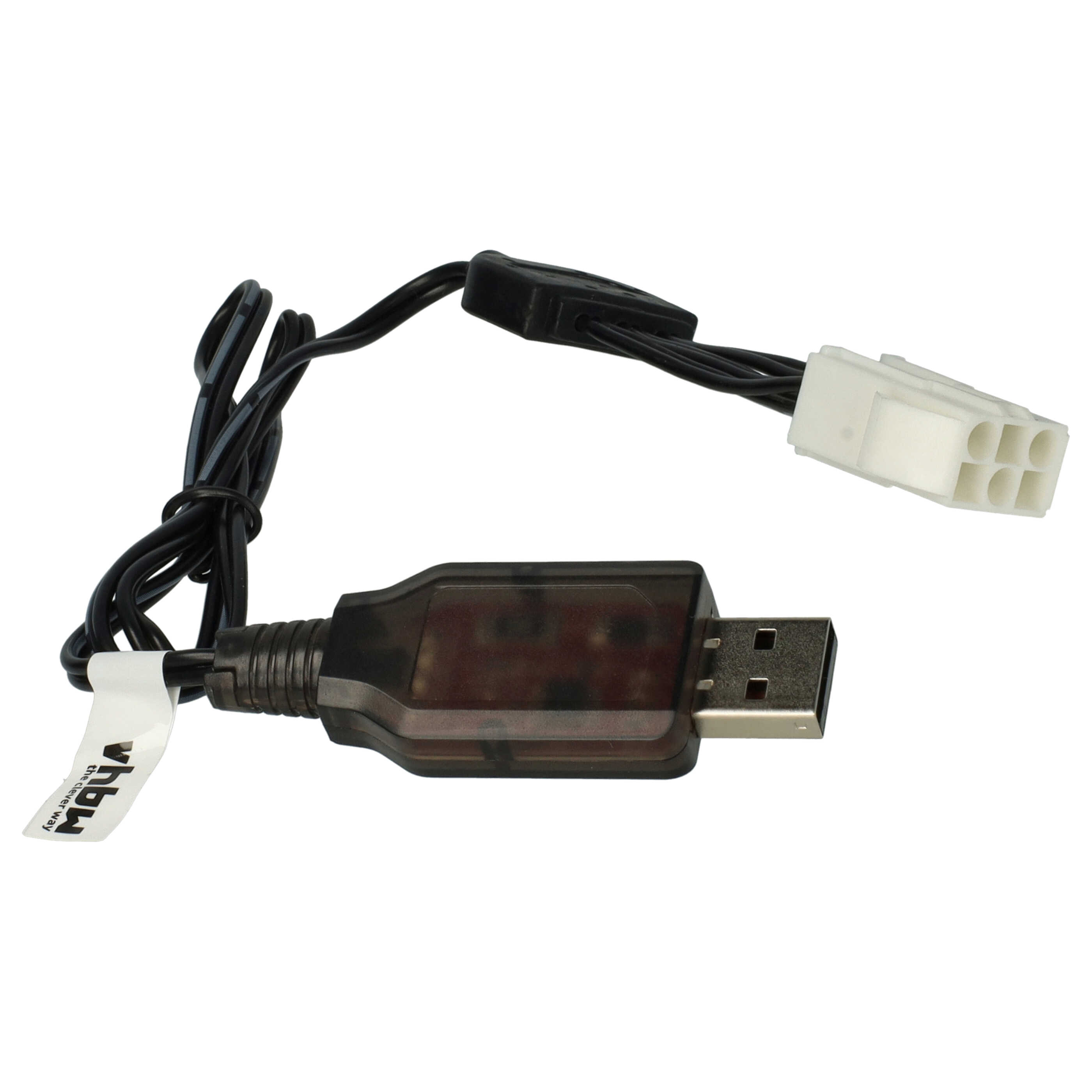 USB-Ladekabel als Ersatz für Himoto HSP 9.6V für GPToys RC-Akkus mit SM-6P-Anschluss - 50cm 9,6V