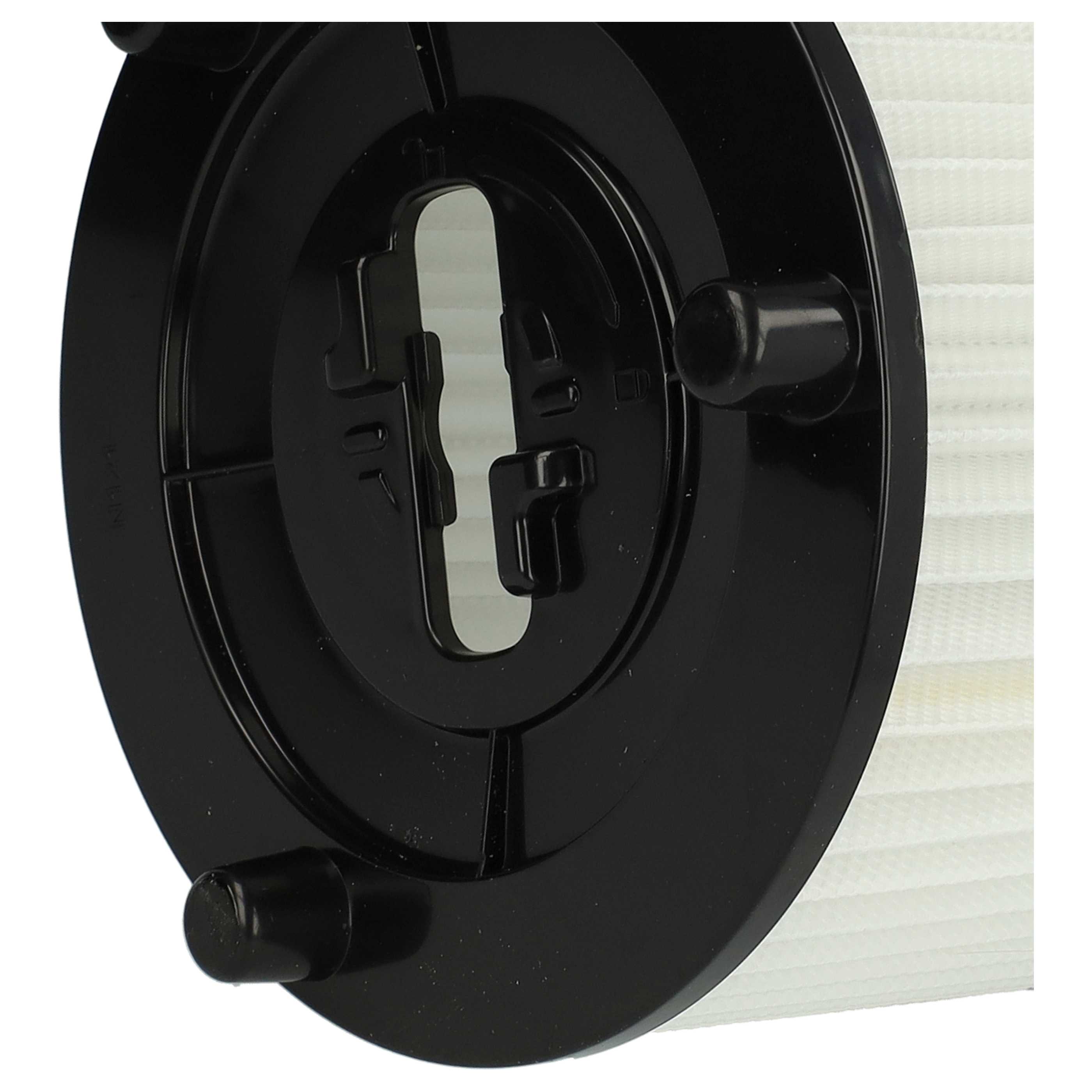4x Filtercartridge filter replaces Bosch 2609256F35 for Bosch Vacuum Cleaner, white