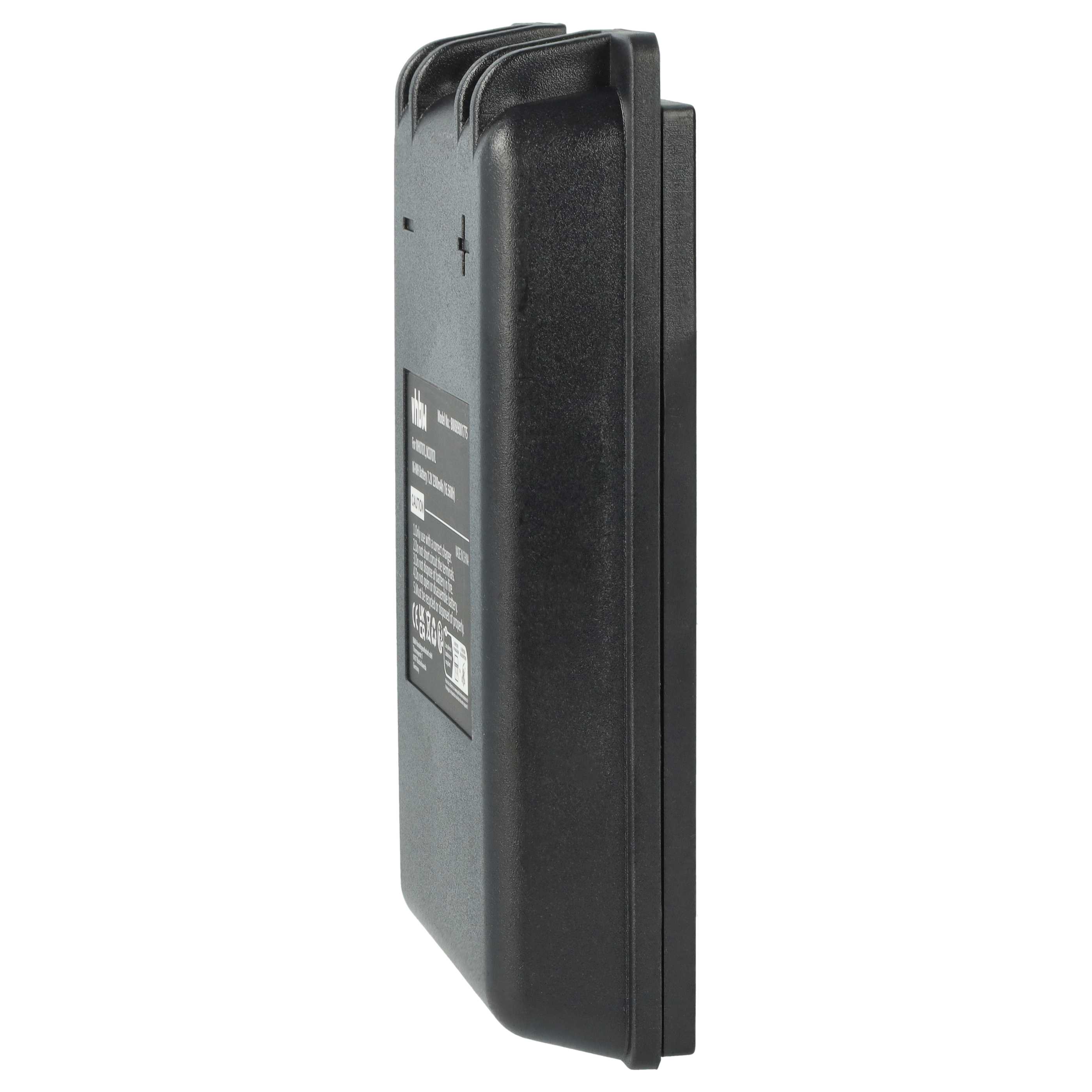 Battery (5 Piece) as Replacement for Autec MH0707L, NC0707L Remote Control - 2300 mAh 7.2 V NiMH