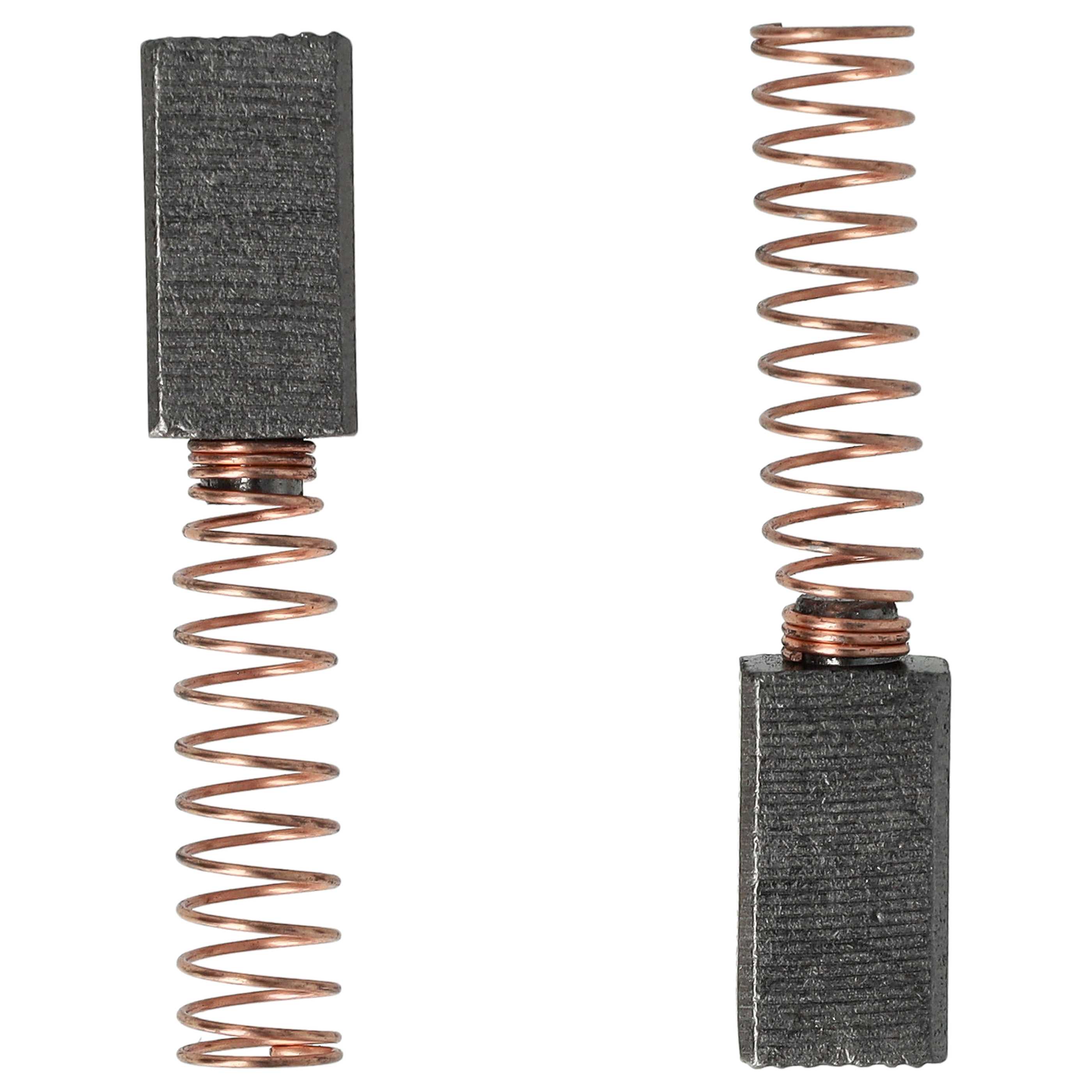 2x escobilla de carbón compatible con Vorwerk kobold aspiradora - 5 x 8 x 15 mm