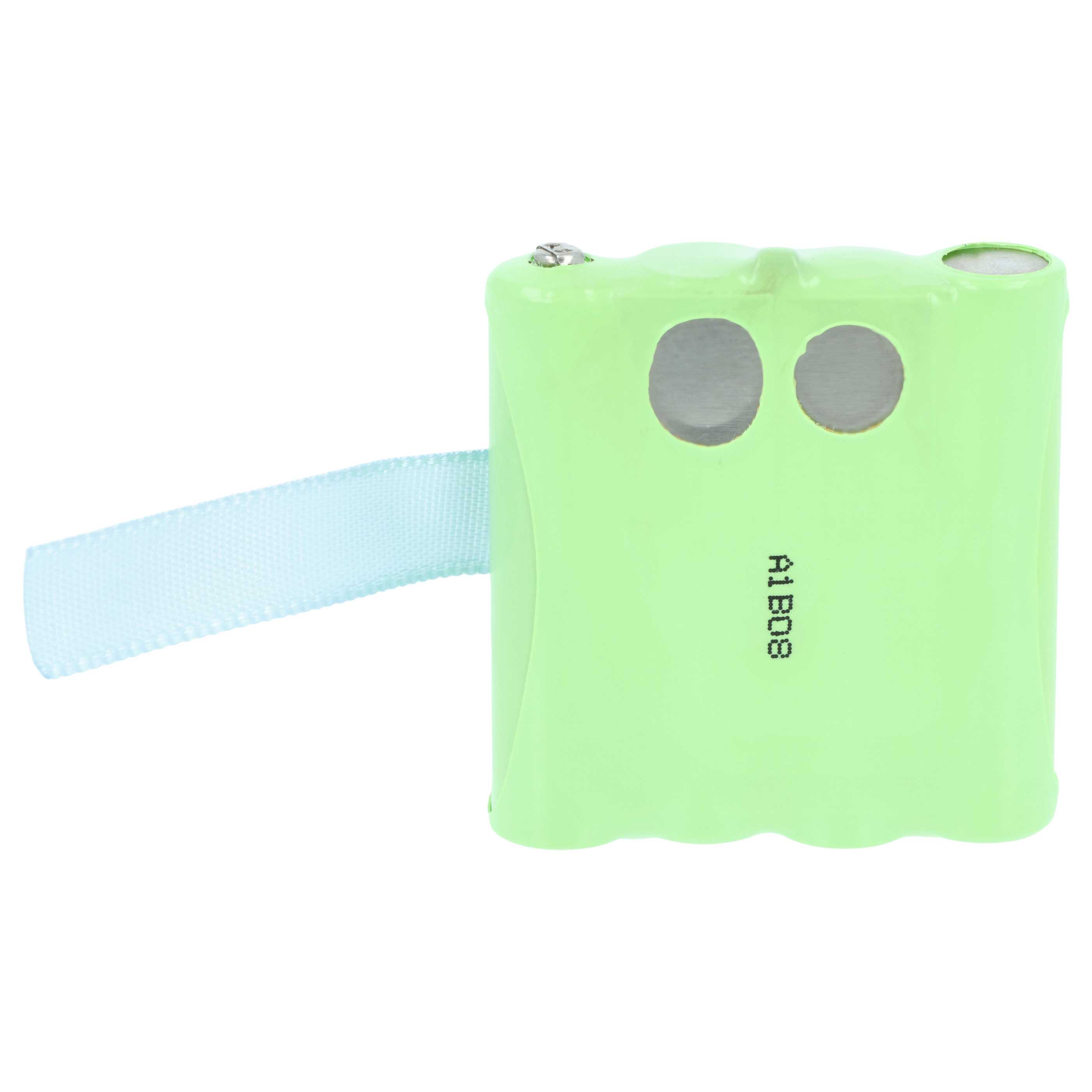 Radio 5x Battery replaces BATT8R, KEBT072A, KEBT-072-A - 600 mAh 4.8 V NiMH