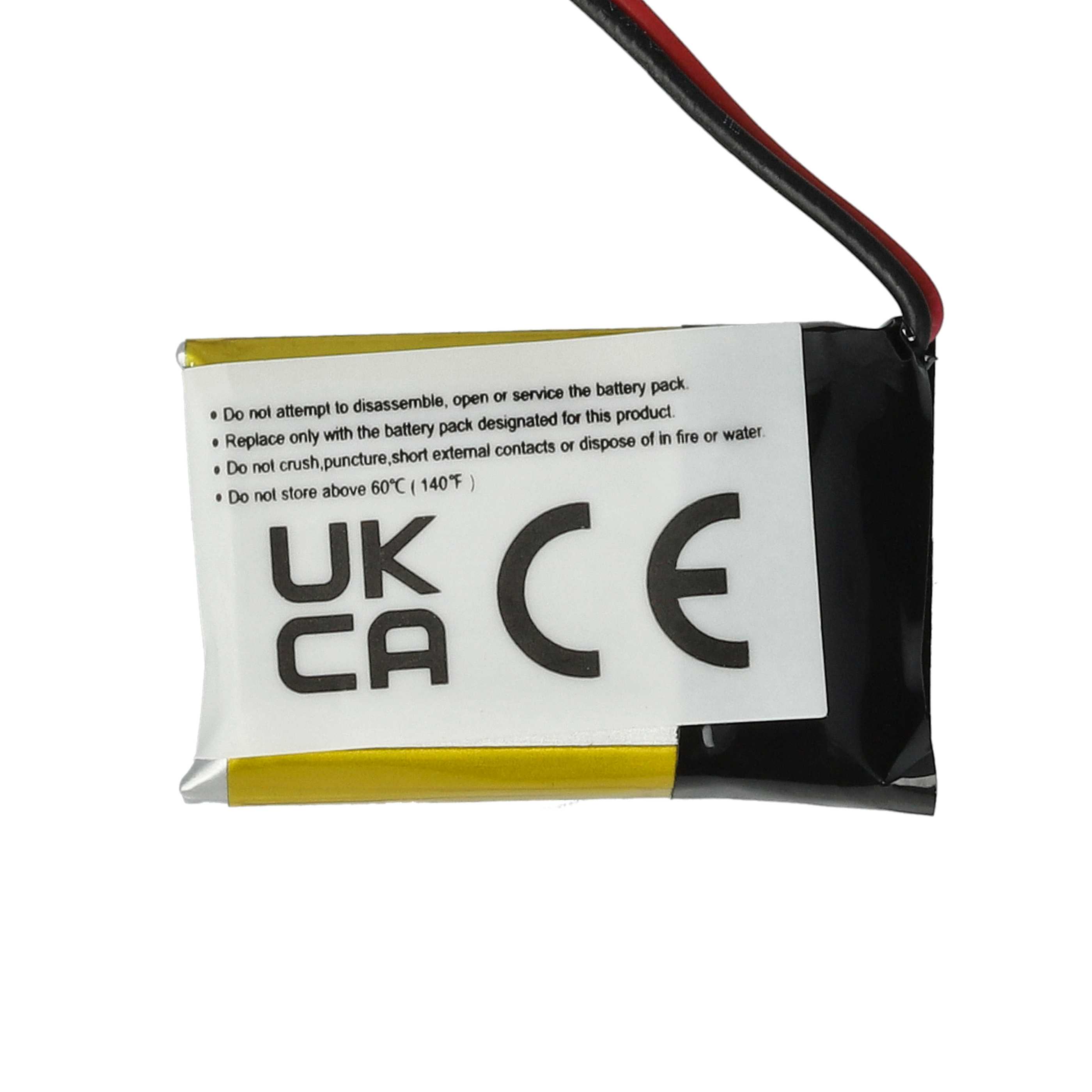 2x Akumulator do słuchawek bezprzewodowych zamiennik Plantronics 84479-01, 86180-01 - 140 mAh 3,7 V LiPo