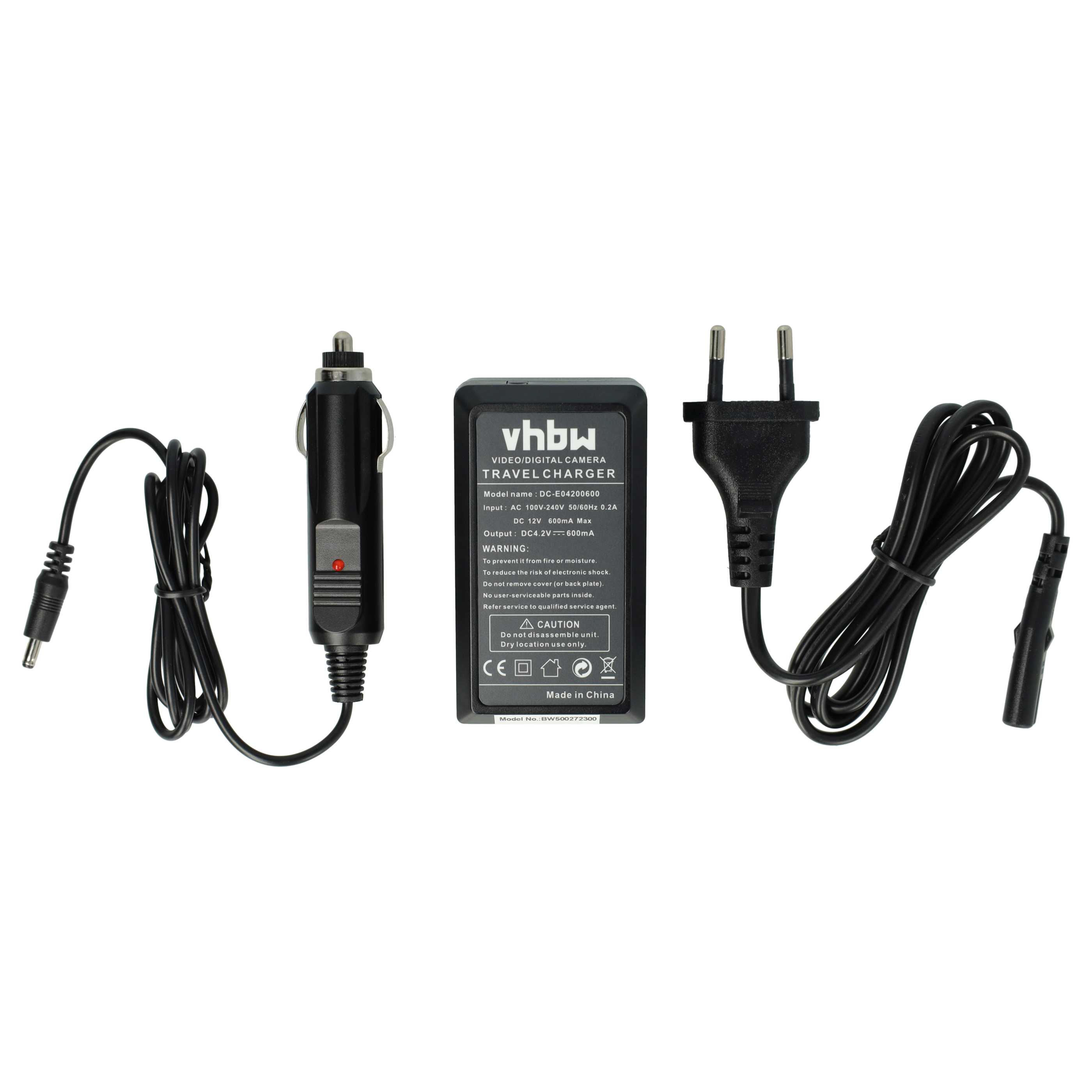 Battery Charger suitable for Coolpix 3700 Camera etc. - 0.6 A, 4.2 V