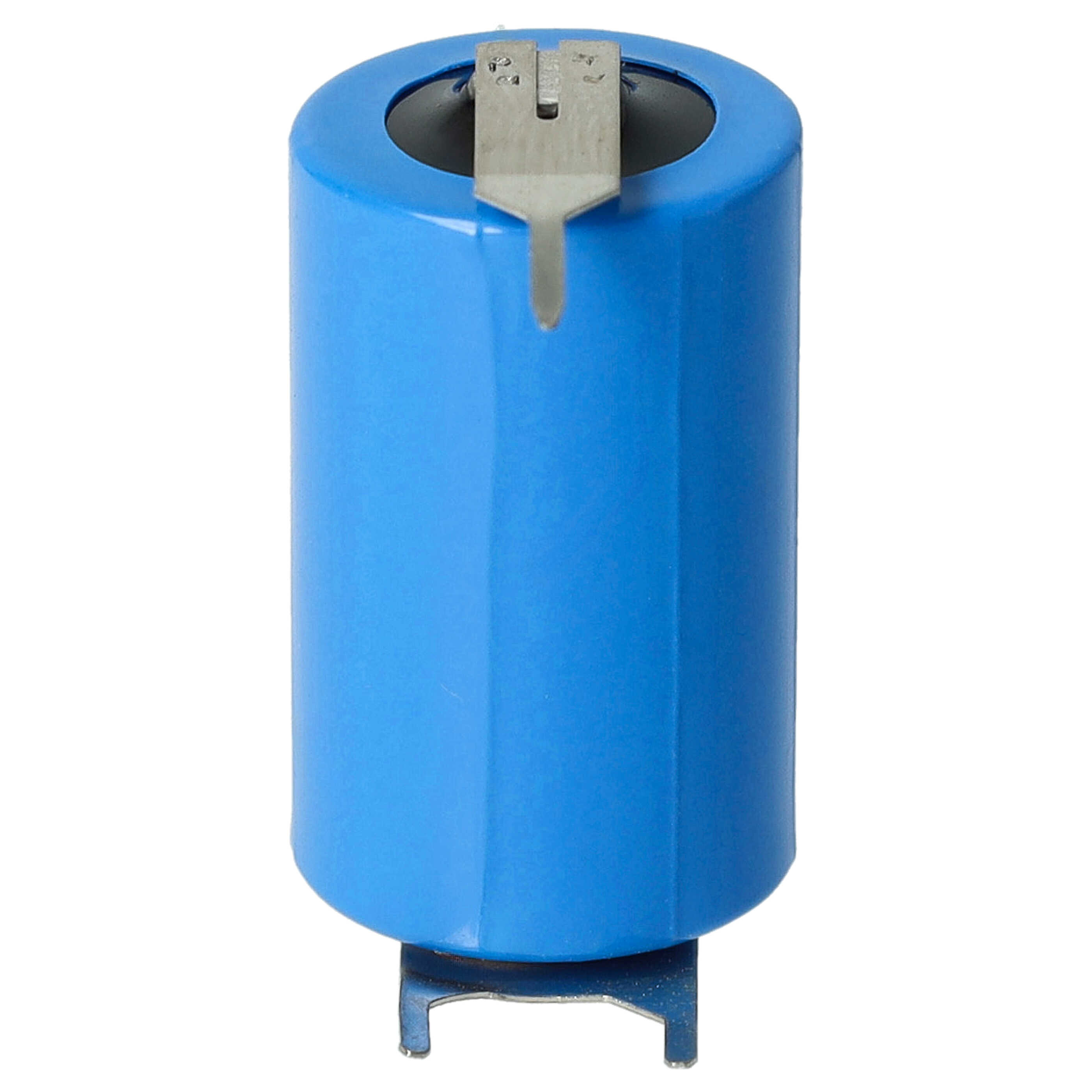 Bateria LS14250 + druty osiowe zamiennik 1/2 AA LS14250PFR - 1200 mAh 3,6 V Li-SOCl2