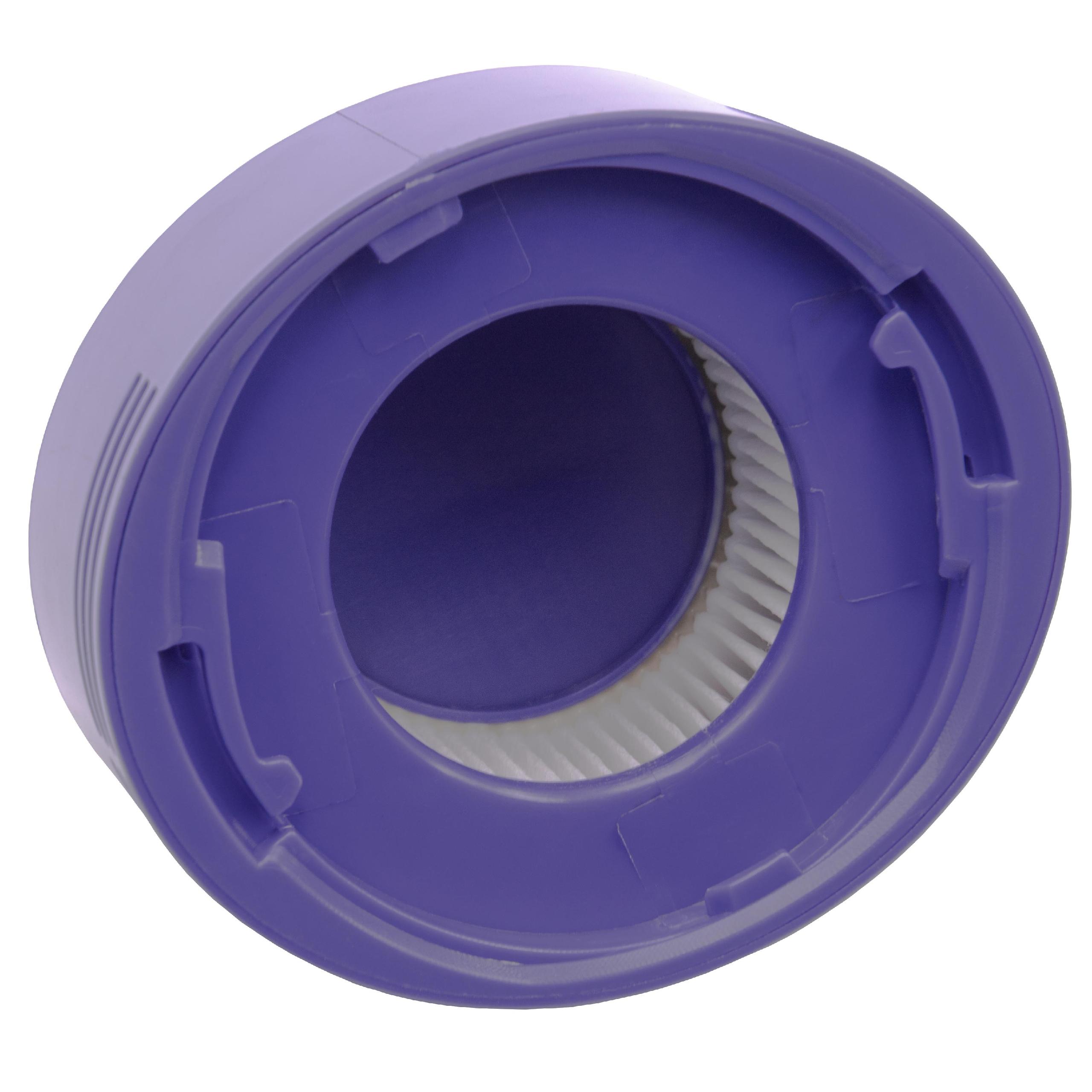 Filtro reemplaza Dyson 967478-01 para aspiradora - filtro salida del motor HEPA blanco / lila