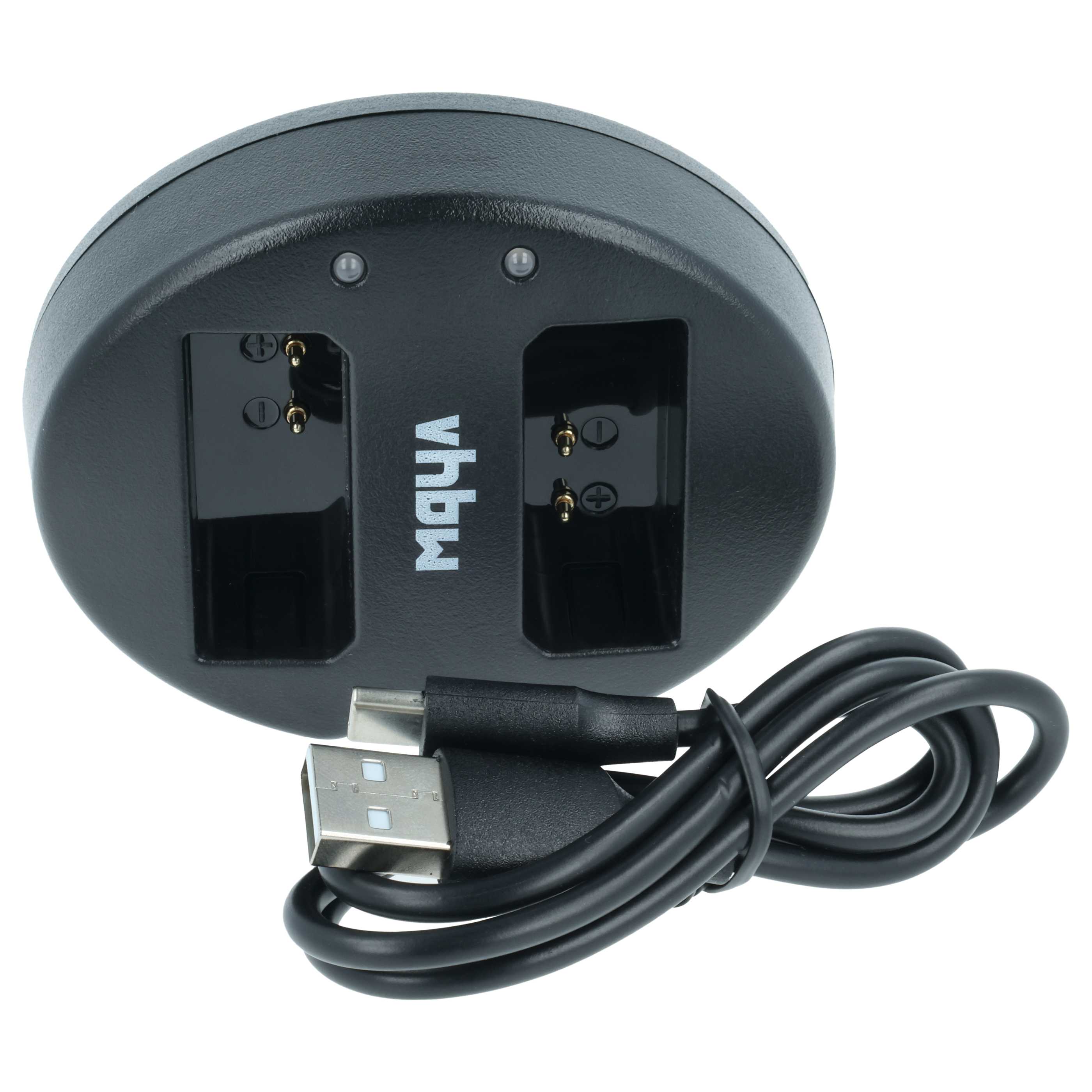 Battery Charger USB-C + Cable USB-C suitable for Canon EOS Kiss X80, Rebel T6, 2000D, 4000D Digital Camera - 0