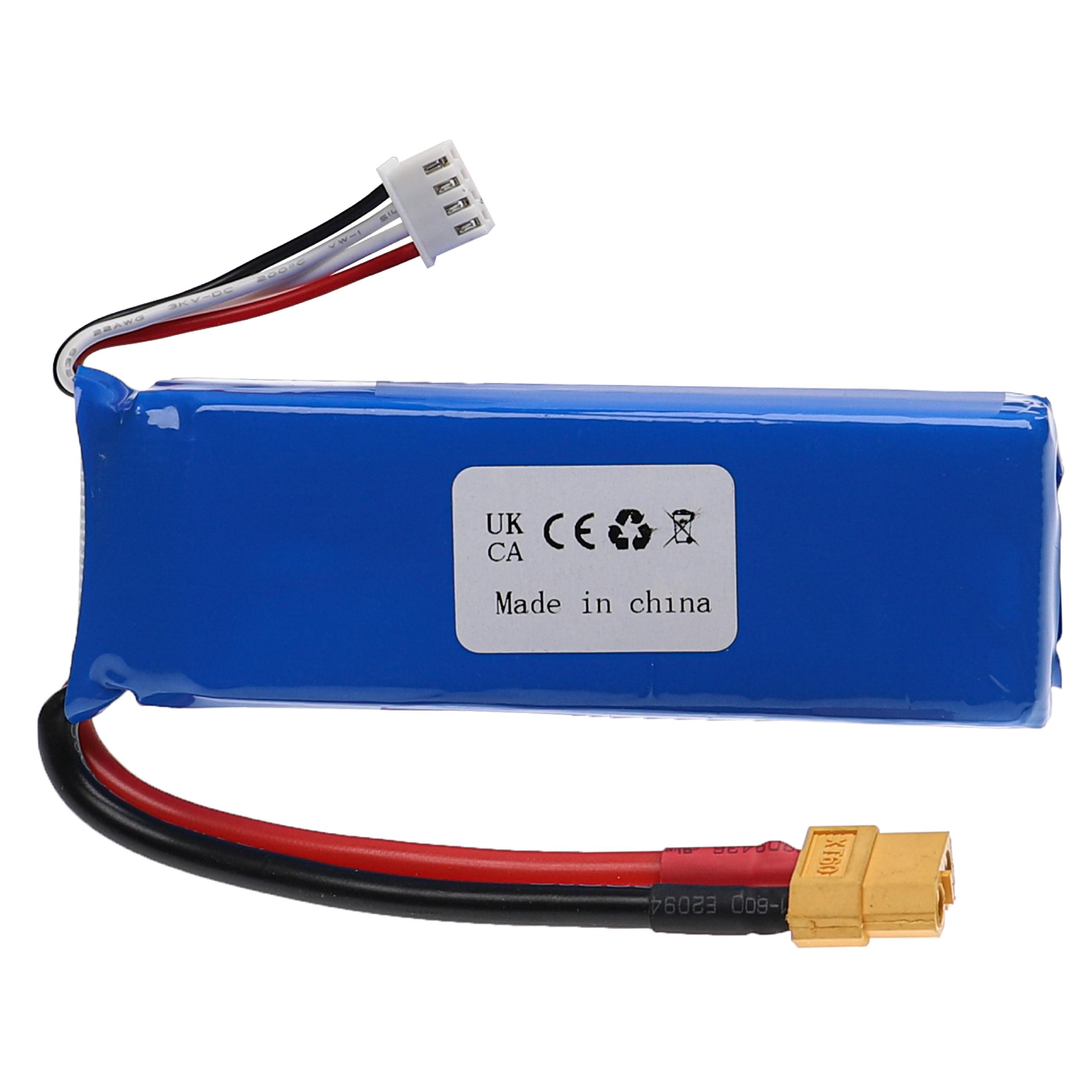 Akumulator do modeli zdalnie sterowanych RC - 2200 mAh 11,1 V LiPo, XT60