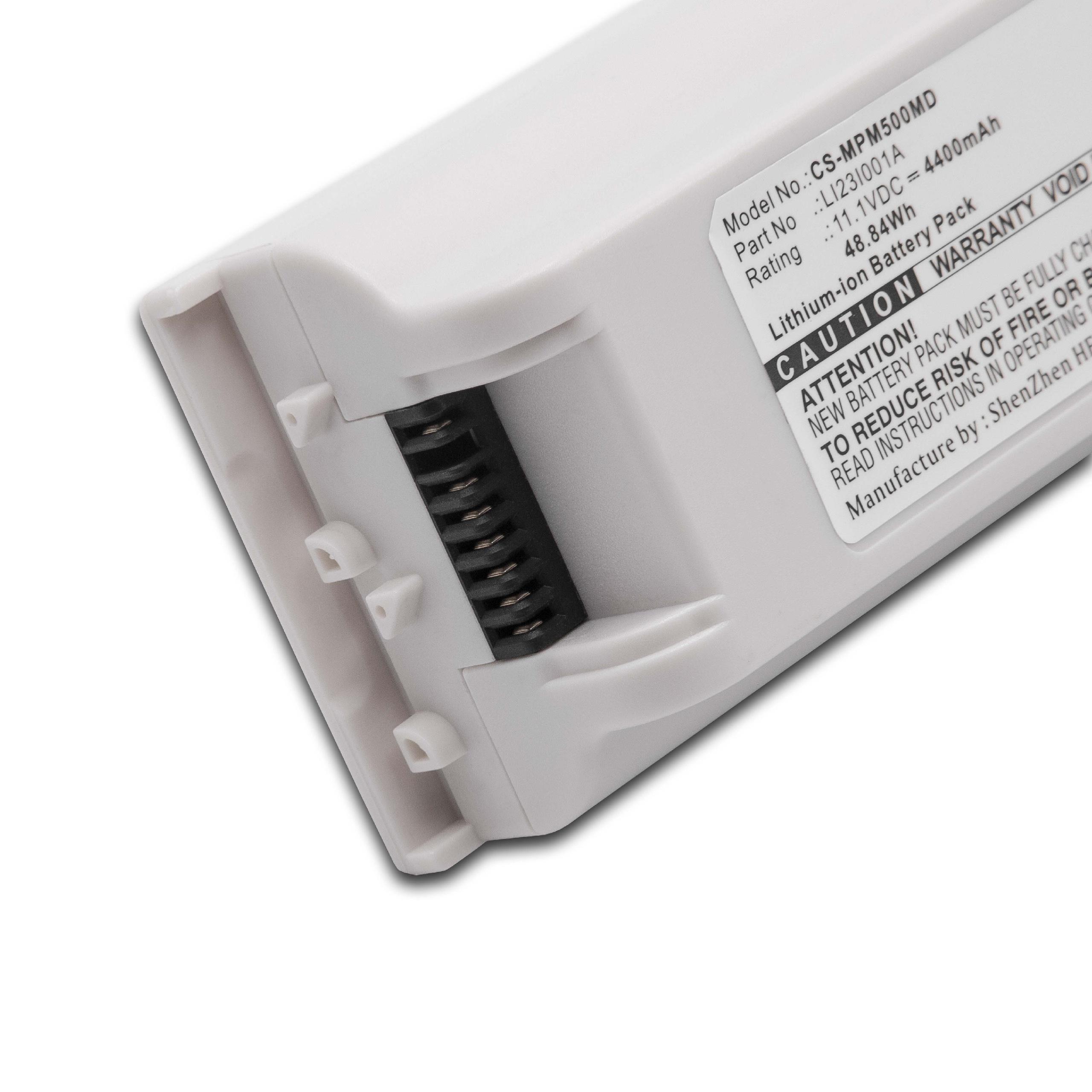 Batterie remplace Mindray LI23I001A, 2108-30-66176 pour appareil médical - 4400mAh 11,1V Li-ion