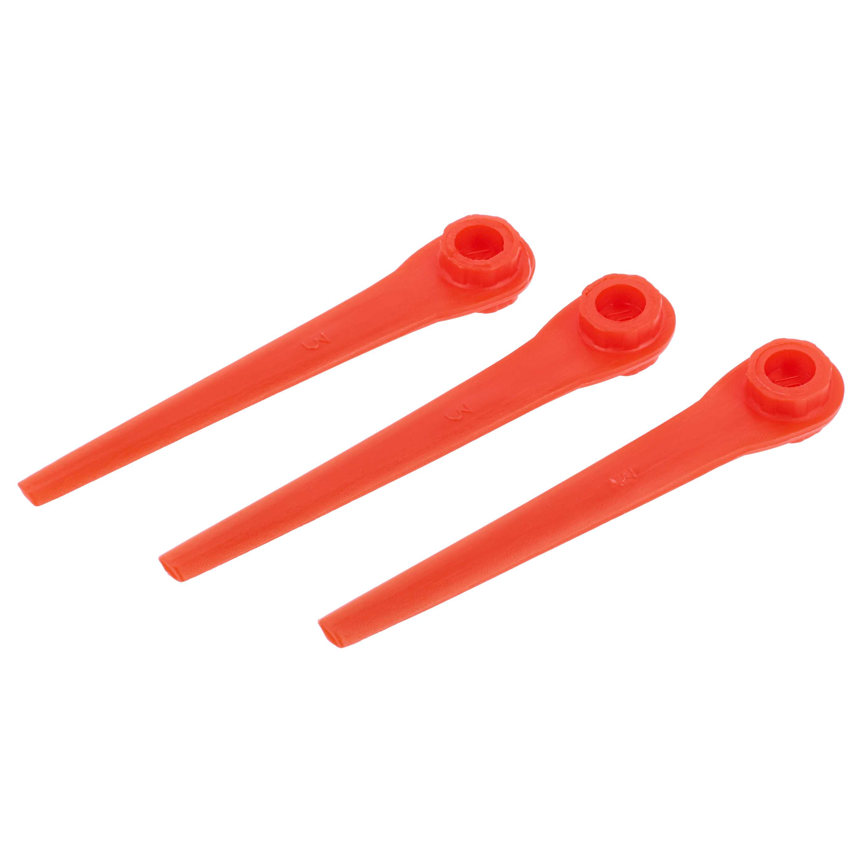 10x Lama sostituisce Gardena 05368-20, RotorCut 5368-20, 4078500536806 per tagliaerba - rosso, plastica