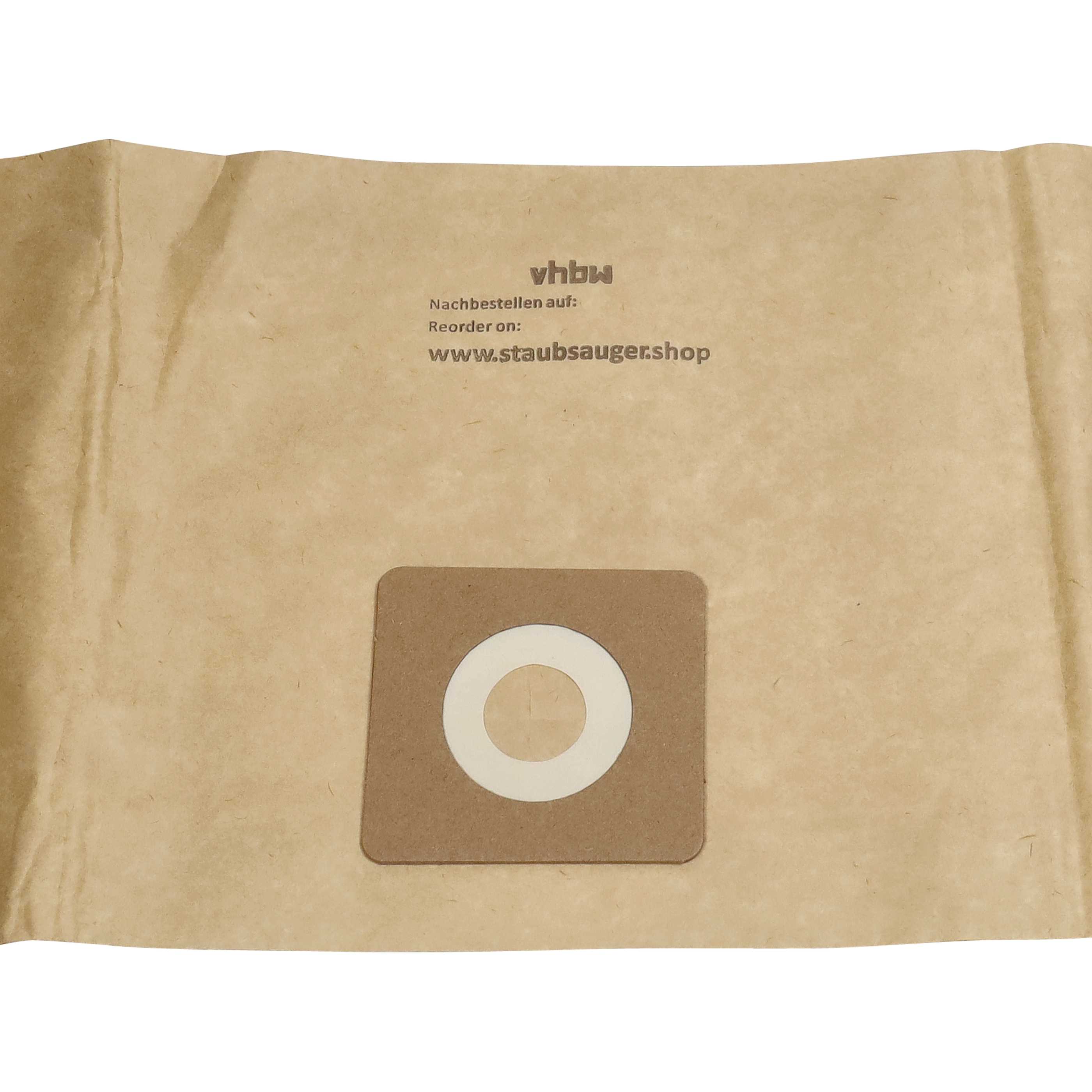 50x bolsa aspiradora reemplaza Bosch 2609256F33 para Bosch - papel