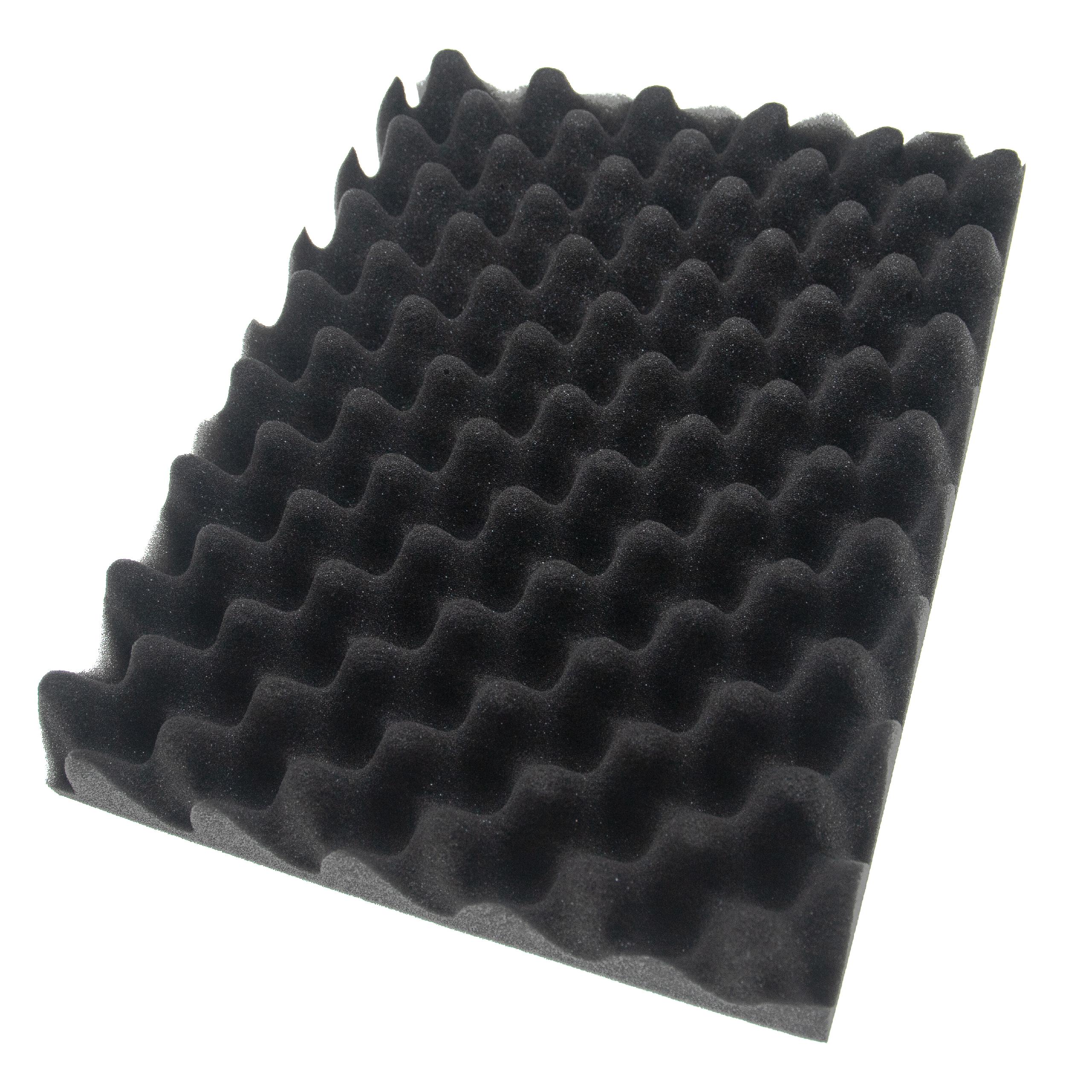 vhbw Lid Padding Replacement for Makita 264026496374 for Toolbox - Studded Surface, Foam, Soft