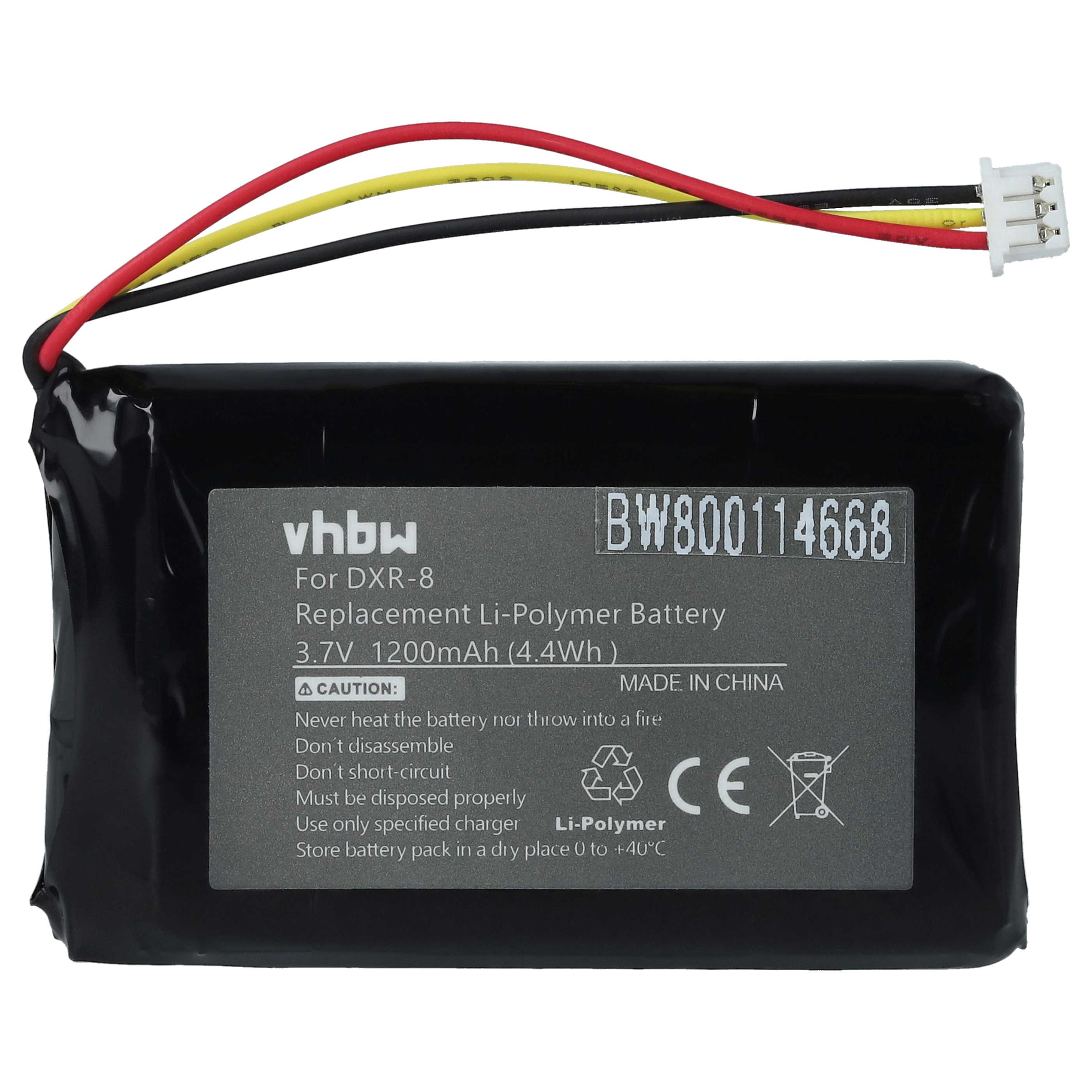 Baby Monitor Battery replaces Infant Optics SP803048 - 1200 mAh 3.7 V Li-polymer