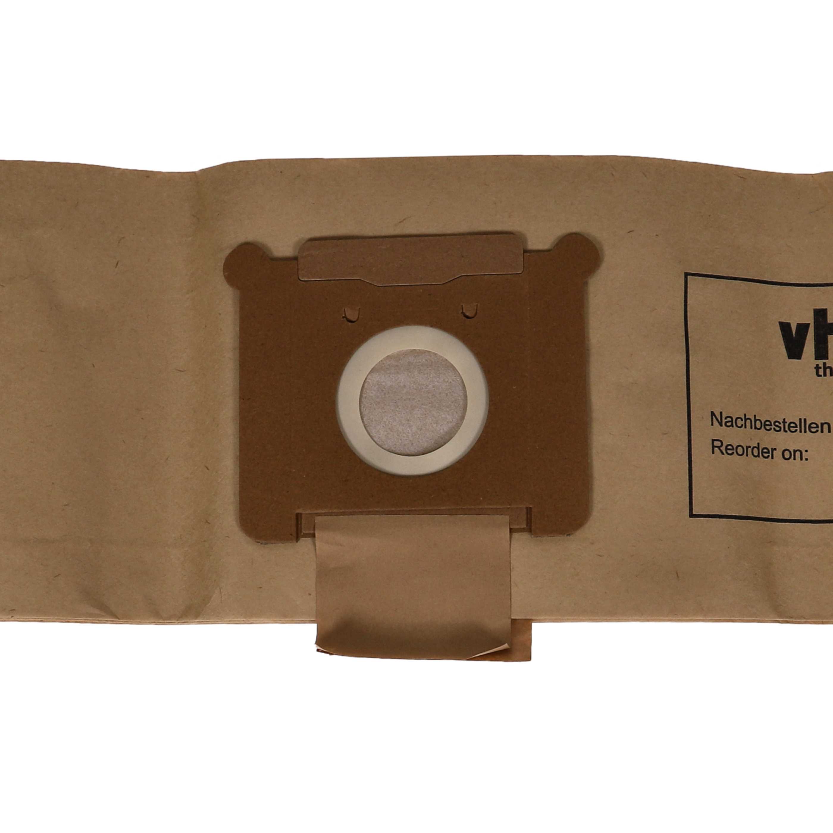 20x Sac remplace Fakir 2204805, 2601805, 3288810, 3270805 pour aspirateur Hako - papier