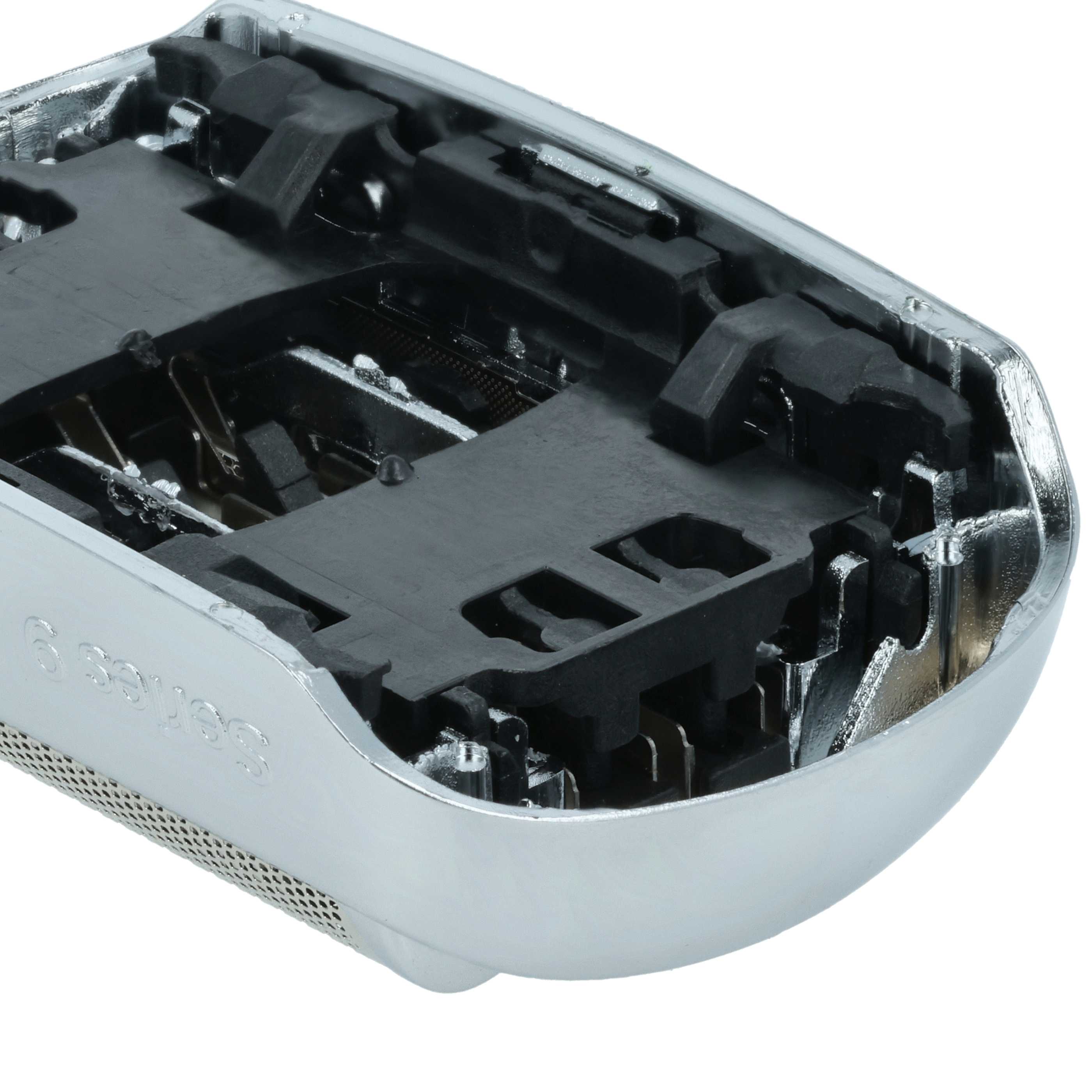 2x cabezales reemplaza Braun 92M para afeitadoras Braun - plata