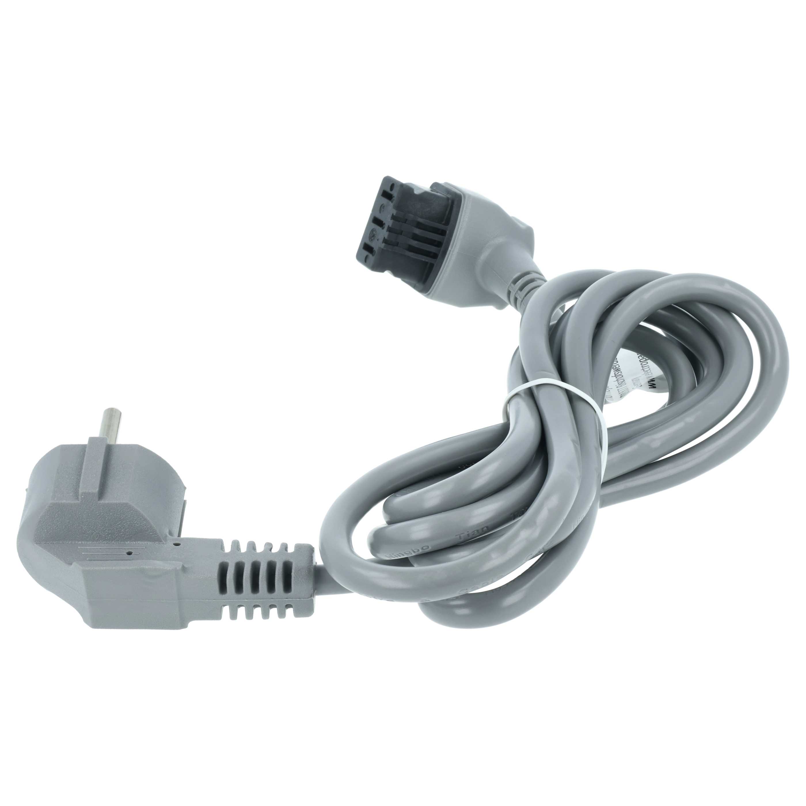 Cable de corriente reemplaza Bosch 656940 compatible con lavavajillas, lavaplatos, etc. Bosch, Siemens