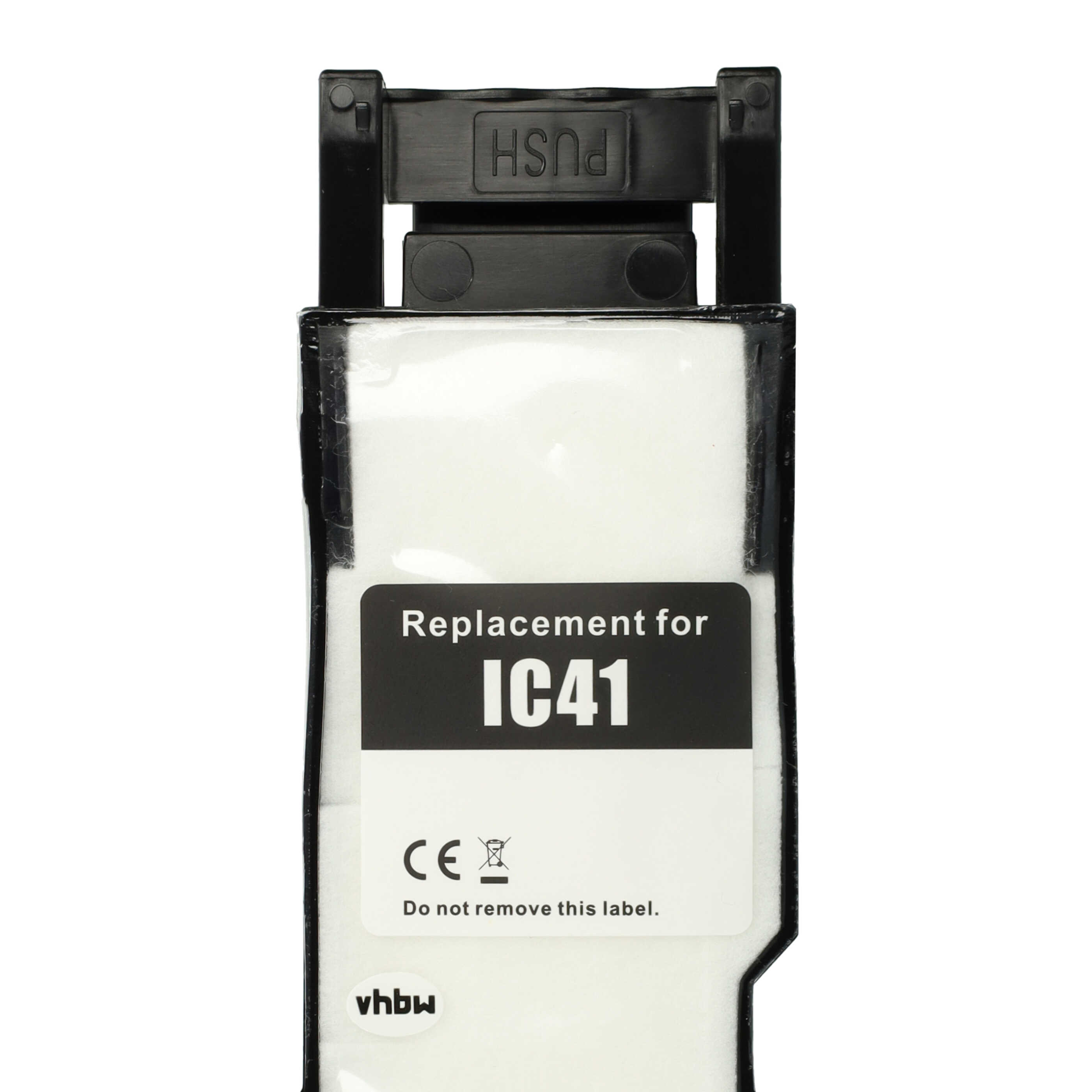 Depósito tinta residual reemplaza Ricoh IC 41, 405783 para impresora de inyección de tinta Lanier - negro