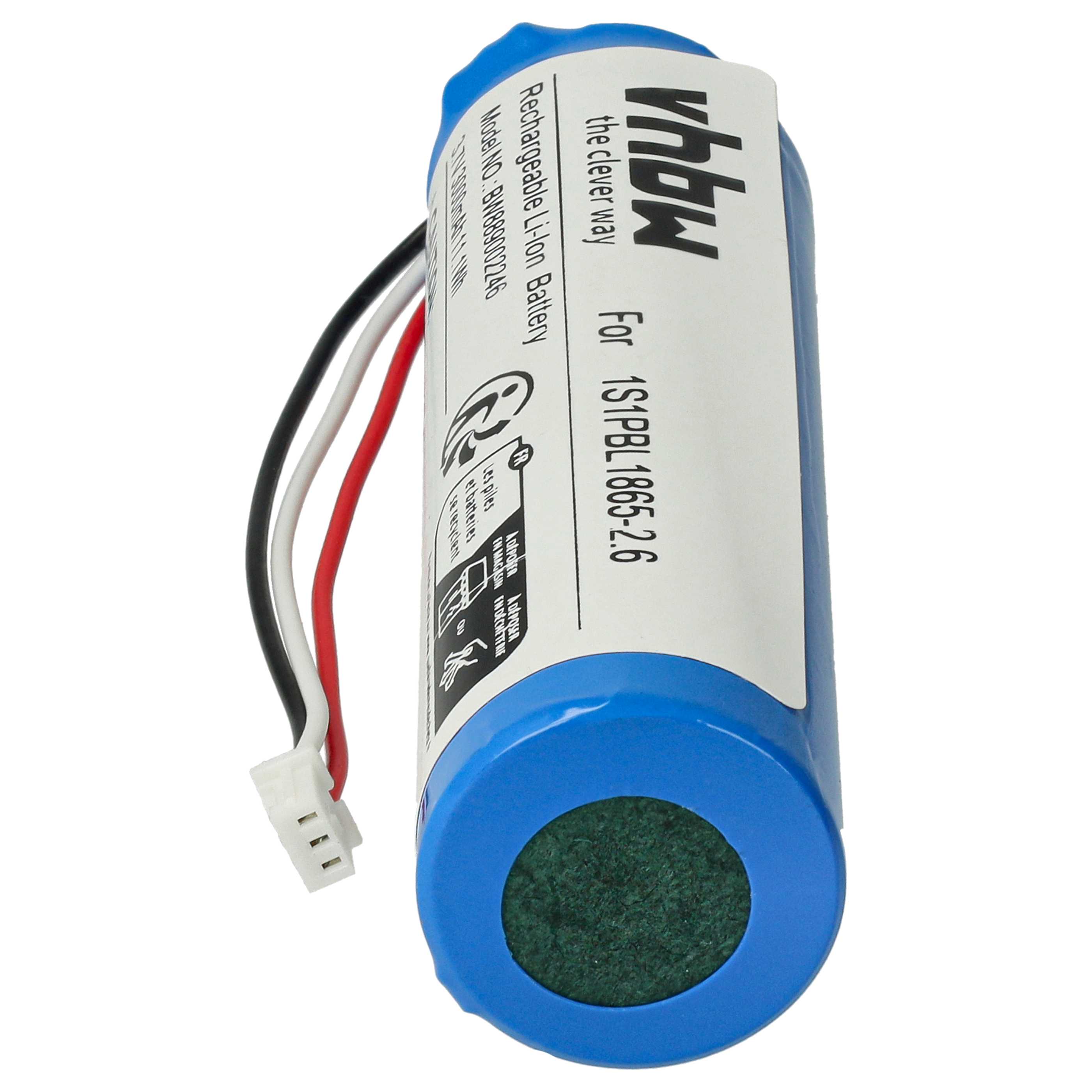 Batterie remplace Philips 1S1PBL1865-2.6 pour moniteur bébé - 3000mAh 3,7V Li-ion