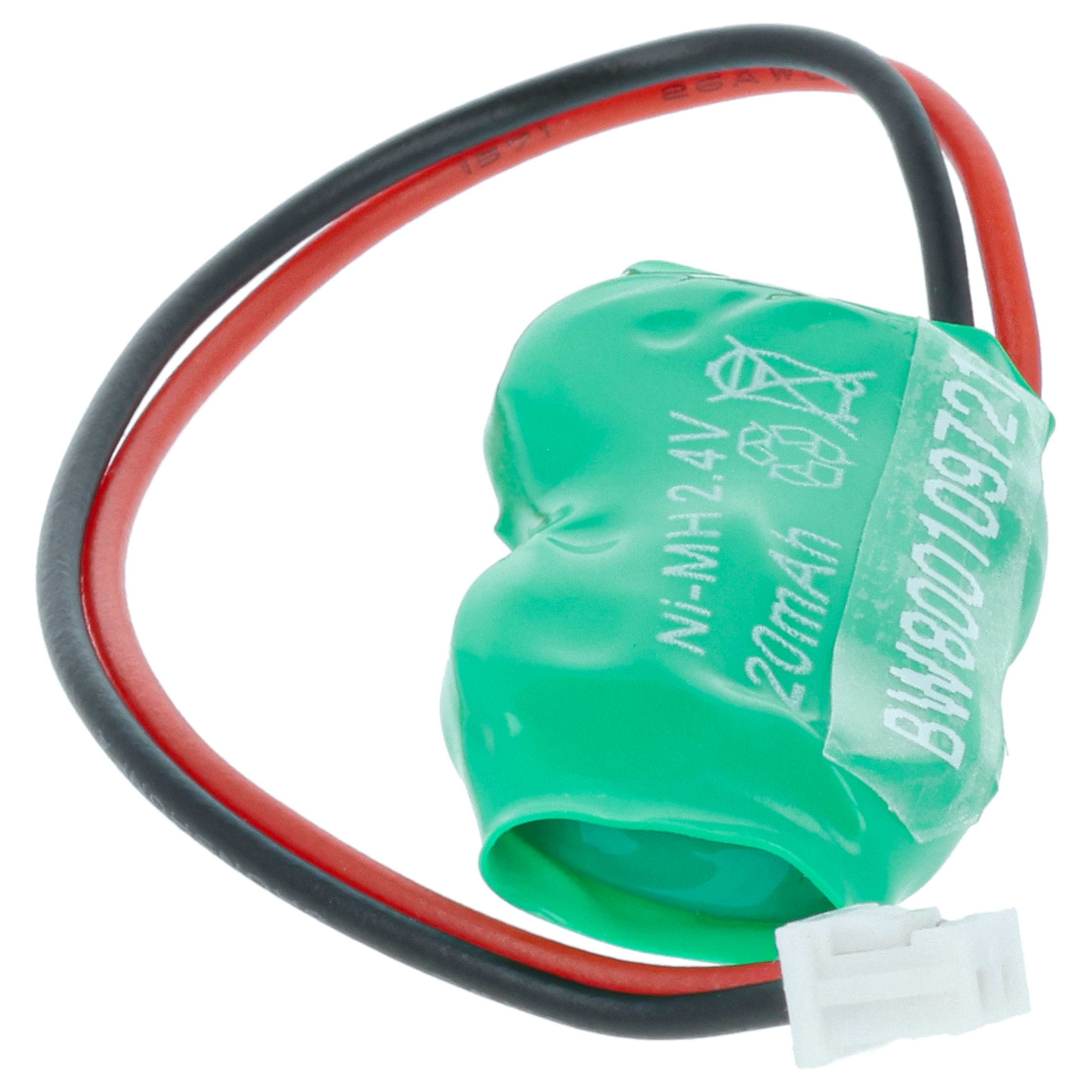 Computer BIOS Battery Replacement for 2/V15H, FL2/V11H-WR, 2/V30H, 2/V20H, PCG-91111M - 20 mAh 2.4 V NiMH