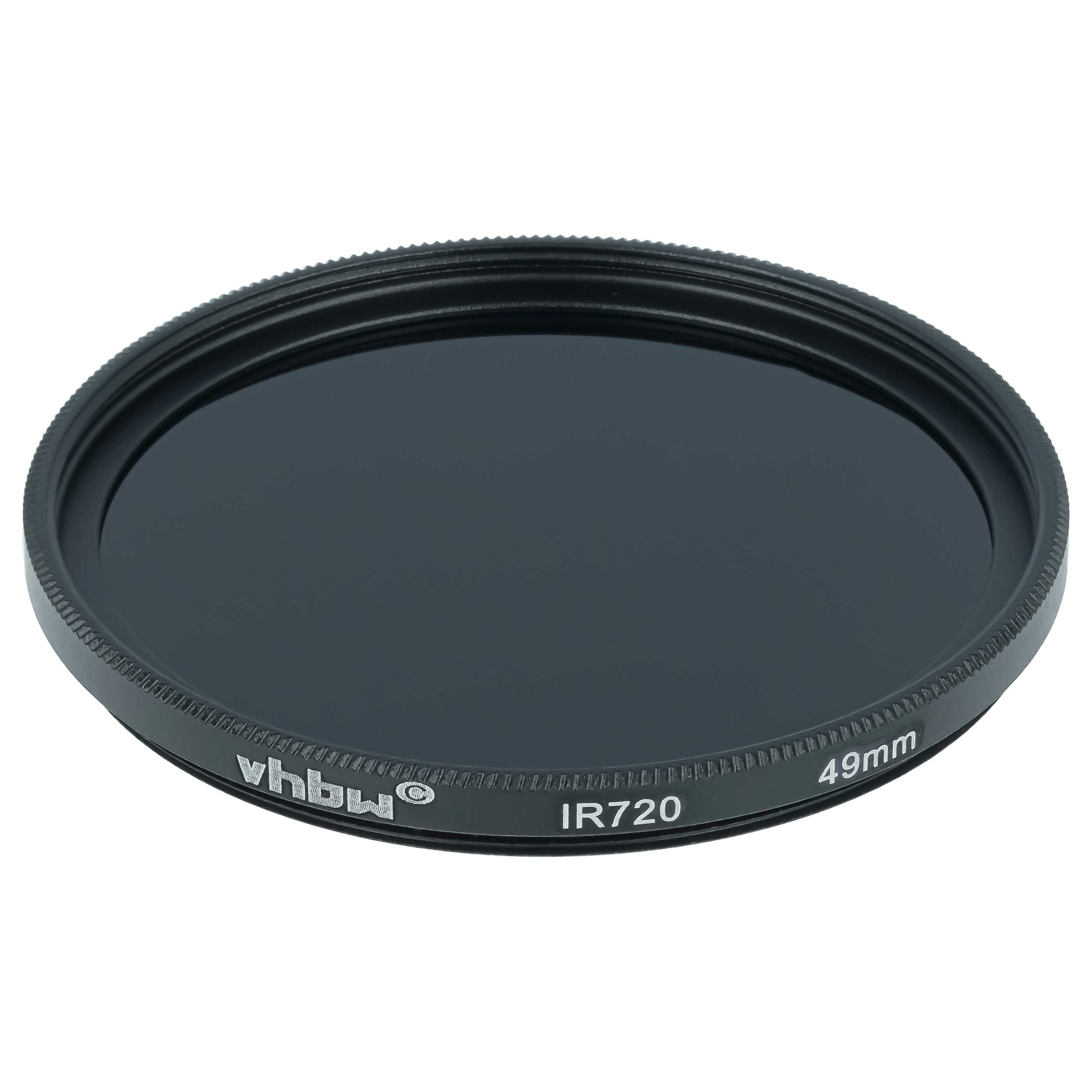 Filtr podczerwieni 720nm na obiektyw Canon PowerShot G7X Mark III, G5x, G7X, G7x Mark II - Filtr IR