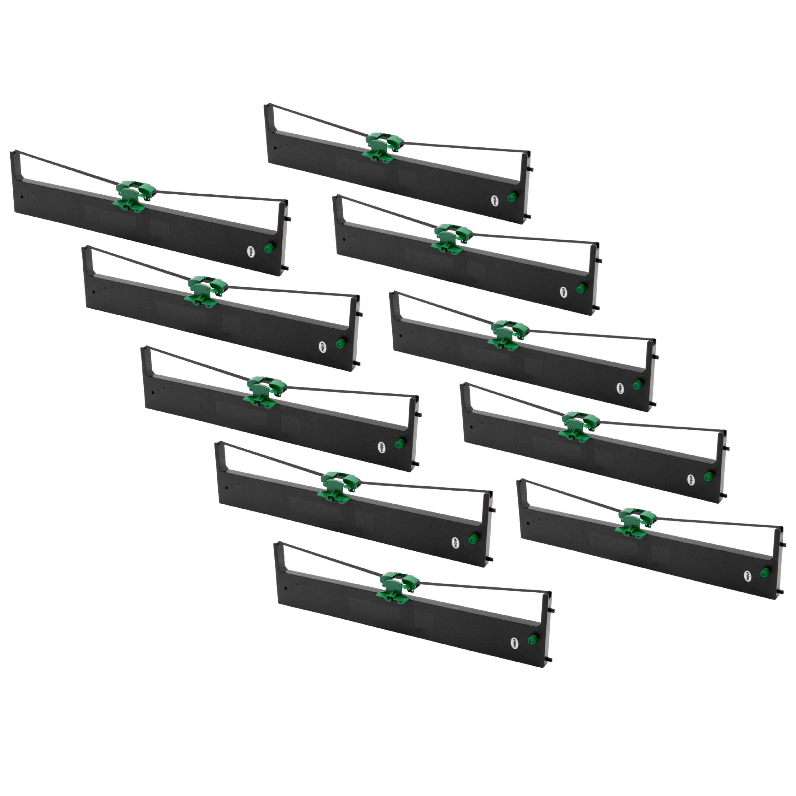 Compuprint Replace Ribbon 10x Ink Ribbon replaces Compuprint PRK6287-6 for Dot Matrix, Receipt ...