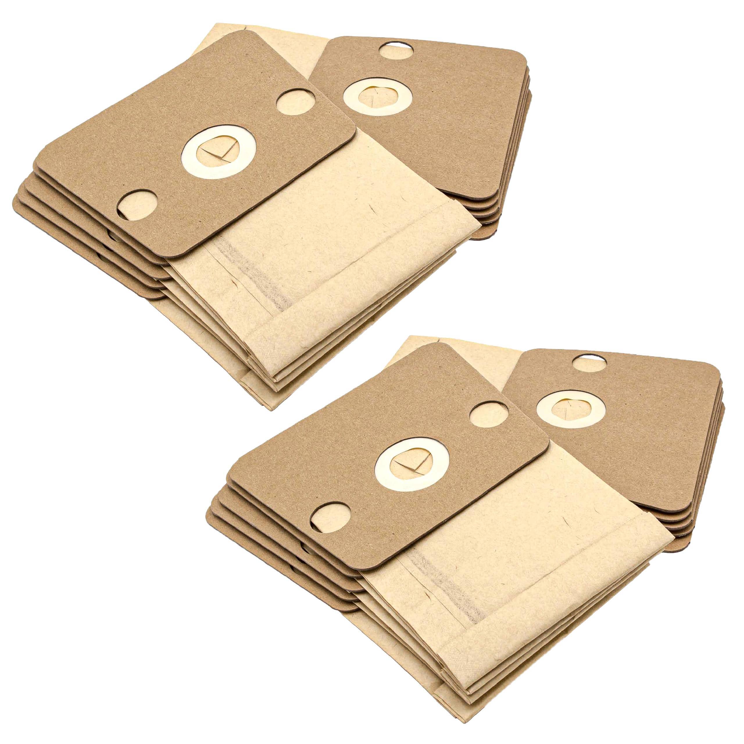 20x Sac pour aspirateur Rowenta RO 123 - papier