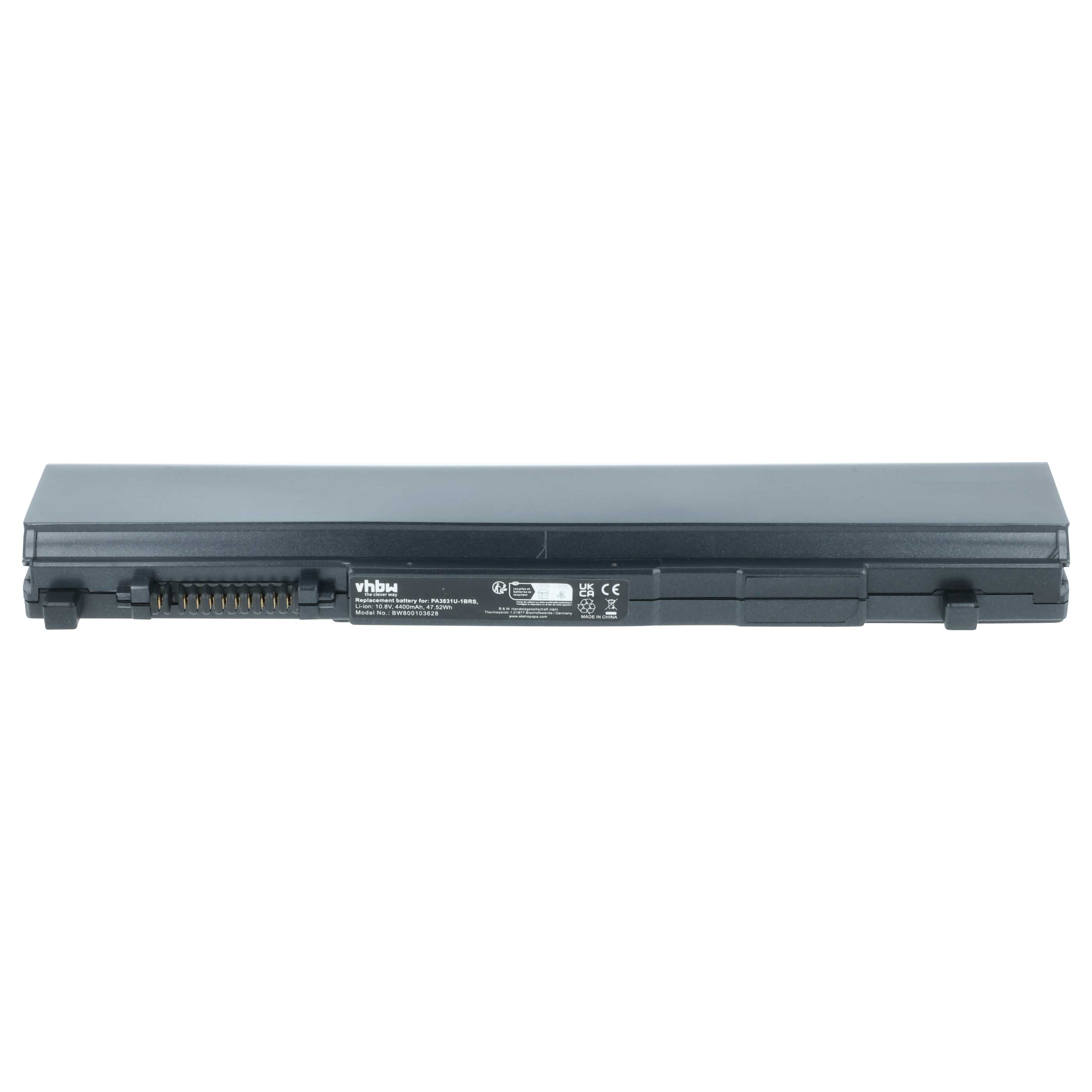 Akumulator do laptopa zamiennik Toshiba PA3831U-1BRS, PA3832U-1BRS - 4400 mAh 10,8 V Li-Ion, czarny