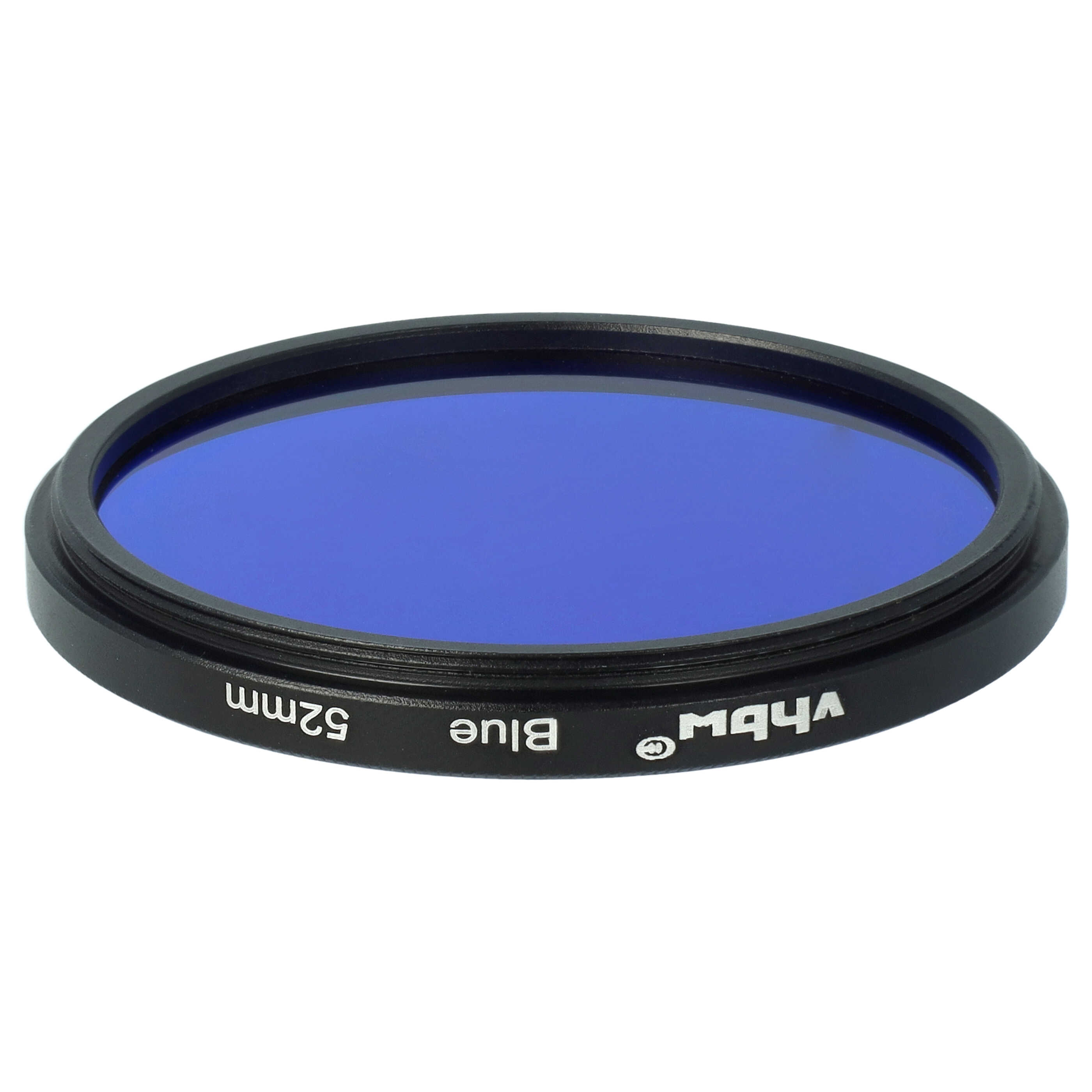 Filtr fotograficzny na obiektywy z gwintem 52 mm - filtr niebieski