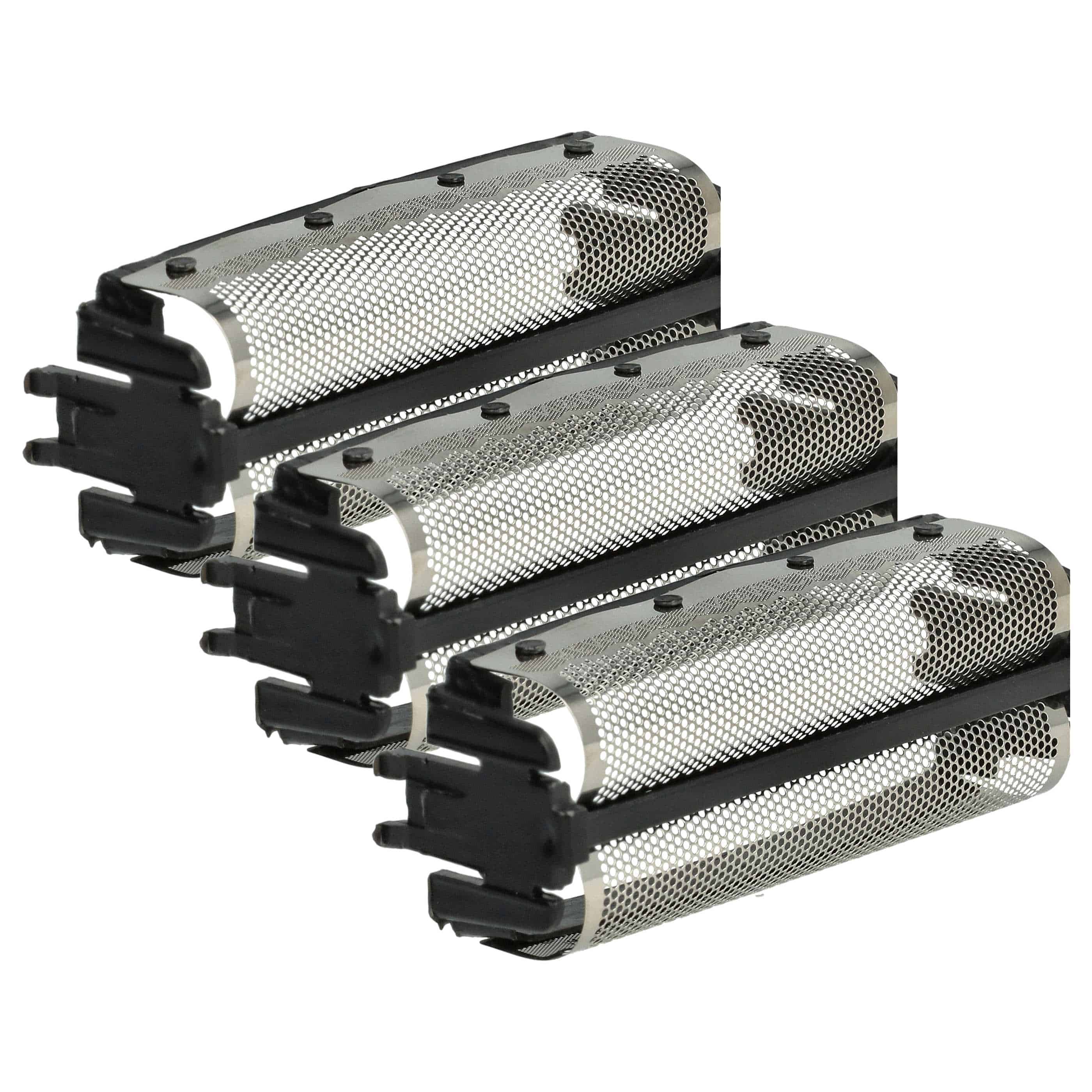 3x Podwójna folia tnąca do golarki zam. Remington SP-62, SP-61 - z ramką, czarny