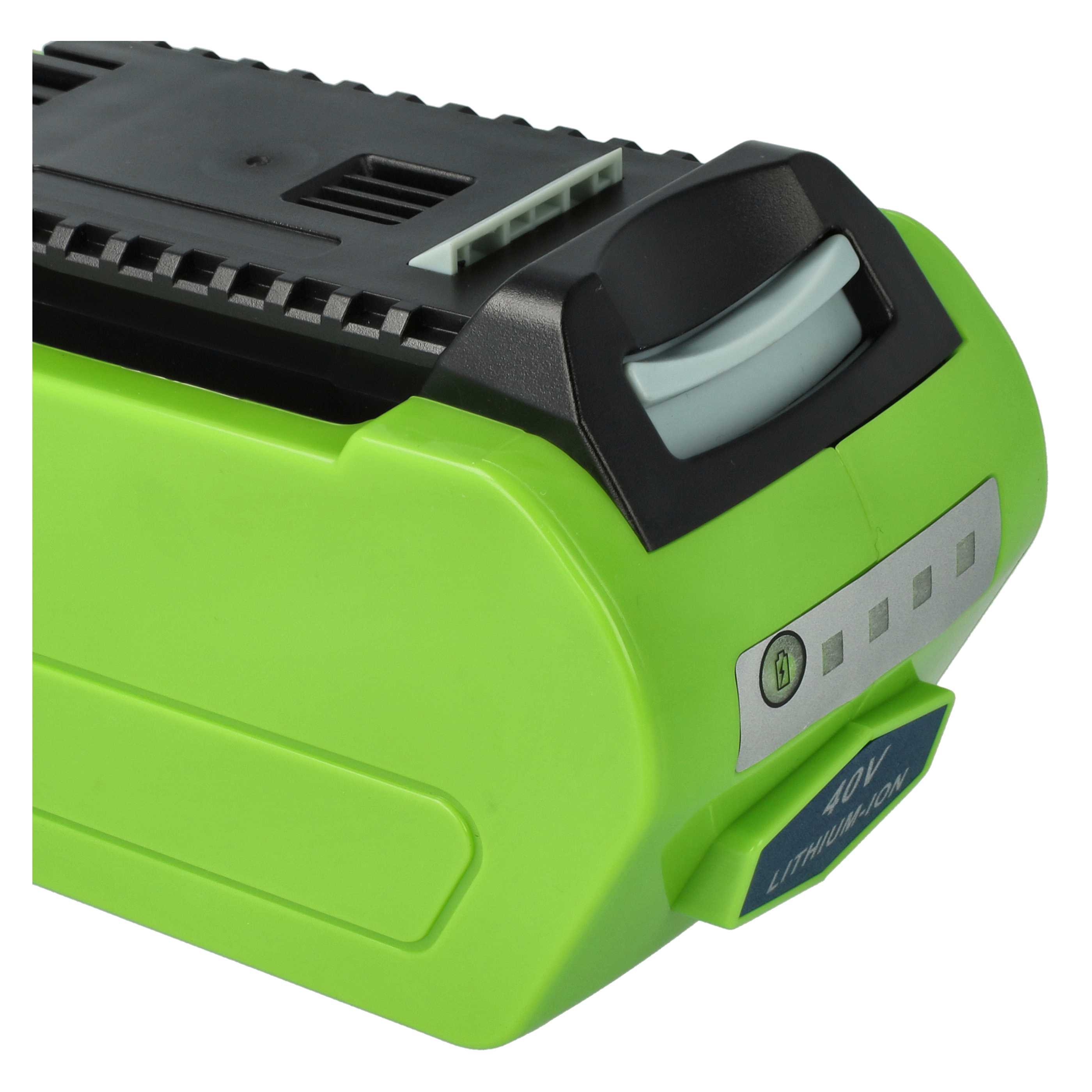 2x Battery replaces Cramer 40V220, 40V110 - 5 Ah 40 V Li-Ion, black / green