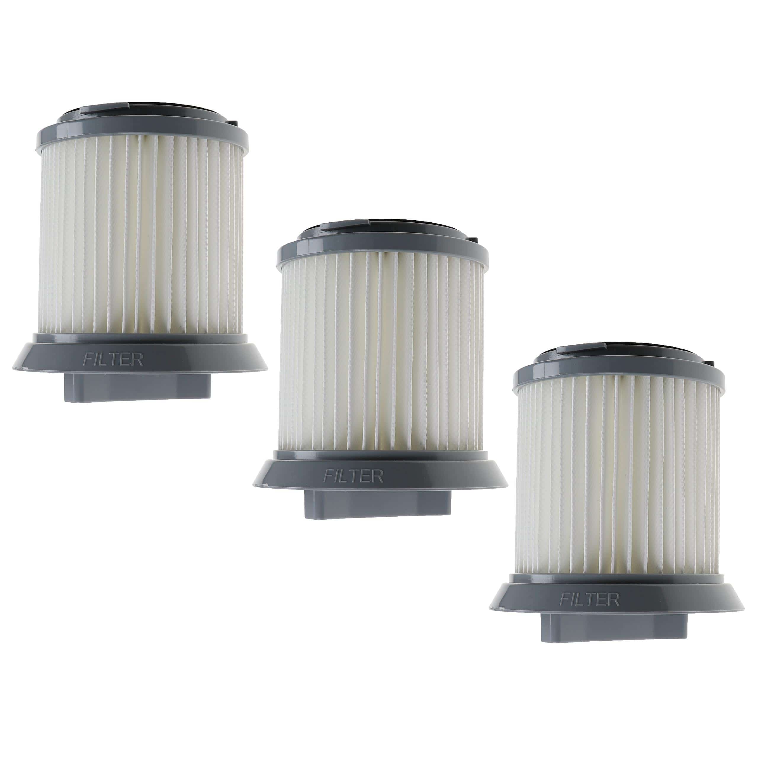 3x Filter replaces Electrolux 50296410009, 9002568179, 7319599002306, EF133 for Electrolux Vacuum Cleaner