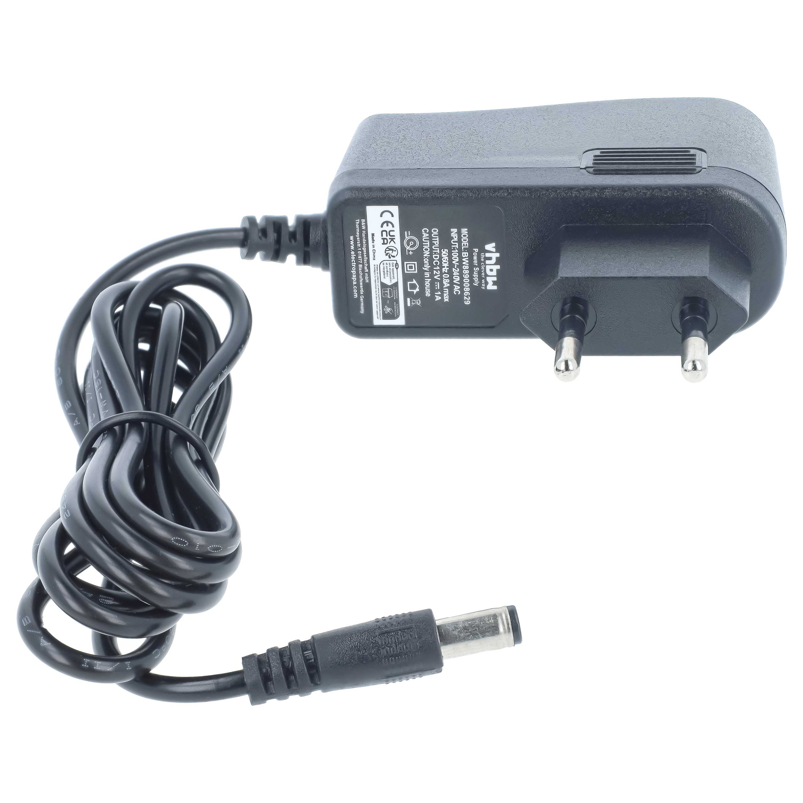 Netzteil als Ersatz für Unitech UT-6026, UT-6026E für Medion Elektrogeräte - 137 cm 12V