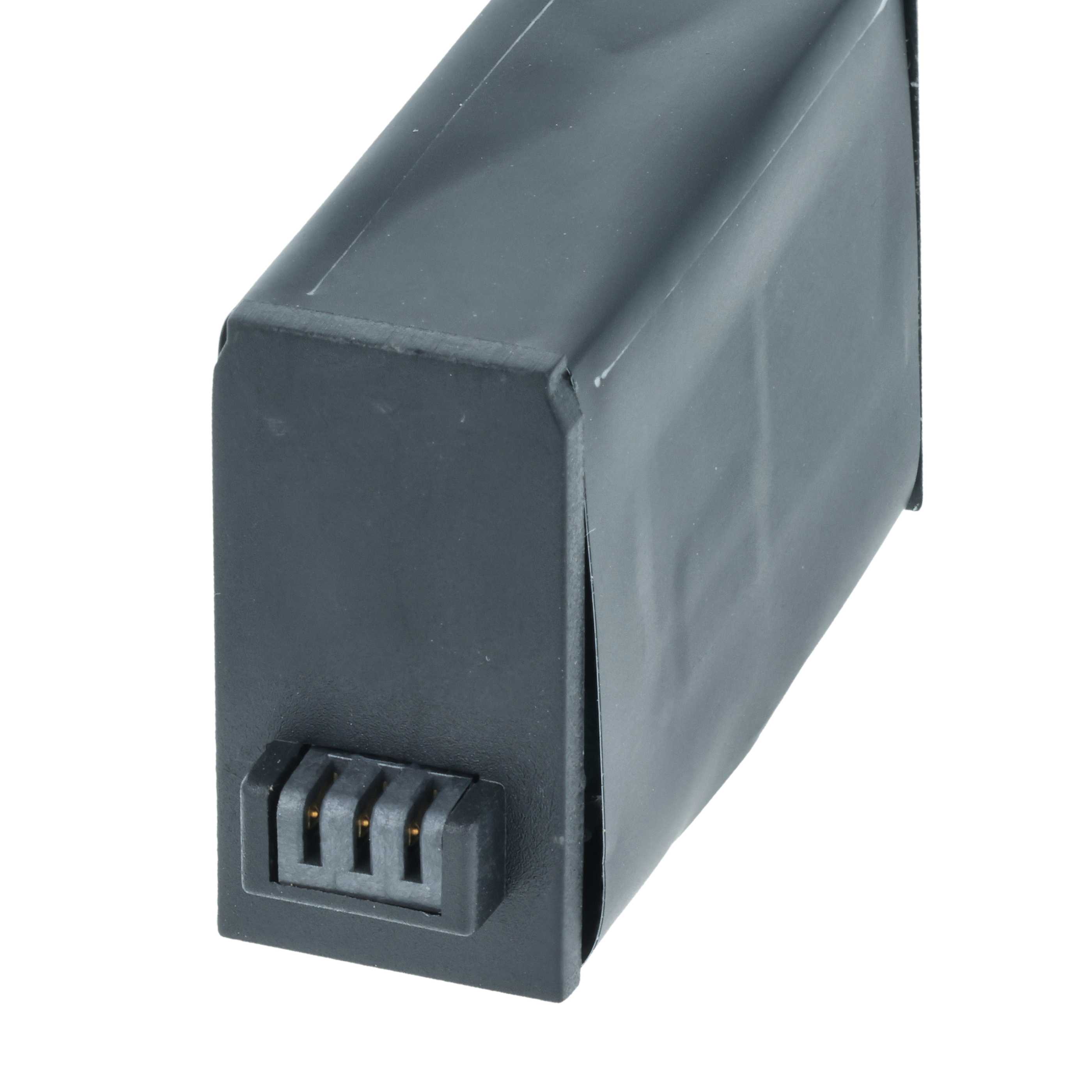 Videocamera 2x Battery replaces Garmin 010-12521-40, 360-00106-00 - 1250 mAh 3.8 V Li-Ion