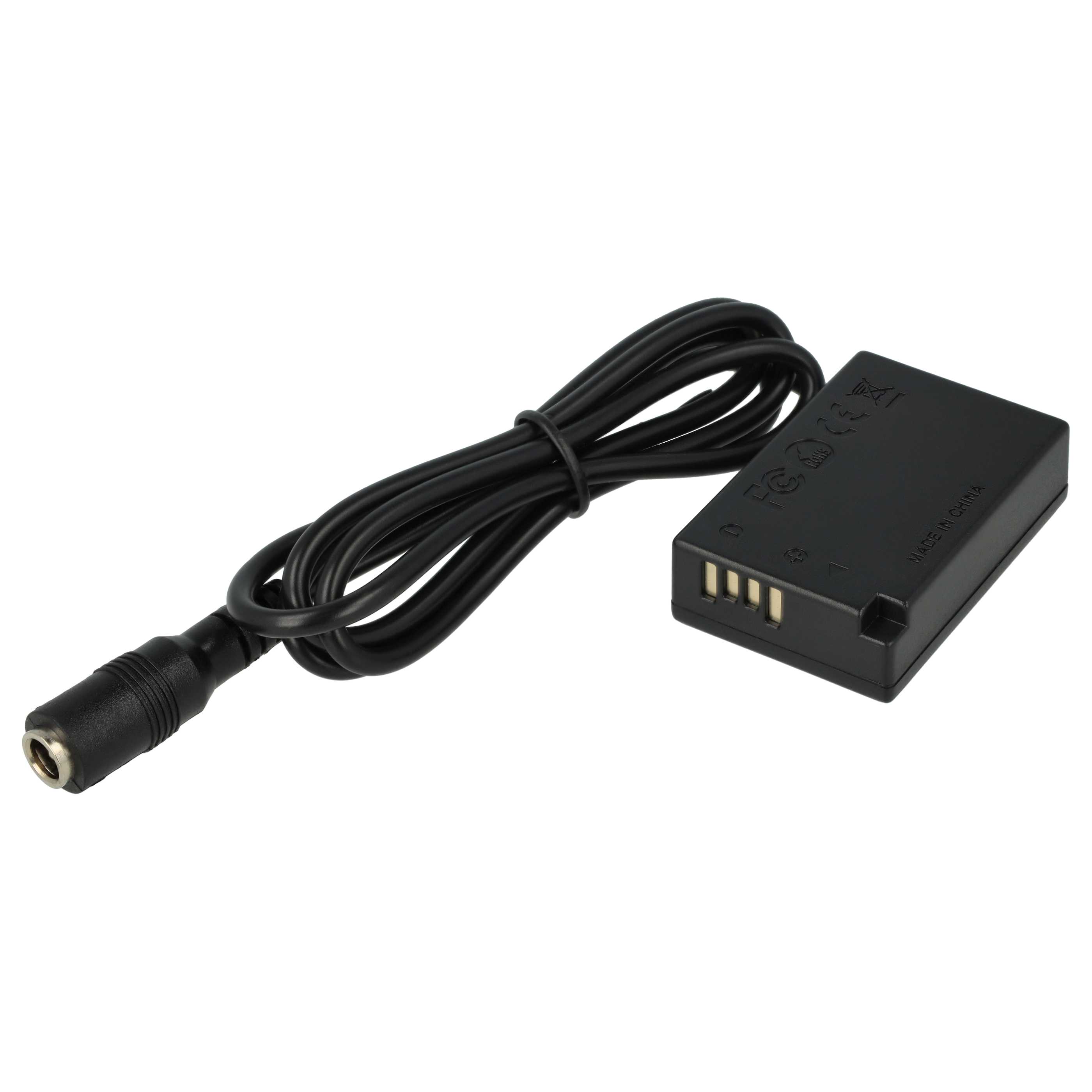 Power Supply replaces ACK-E18 for Camera + DC Coupler as Canon - 2 m, 8 V 3.0 A