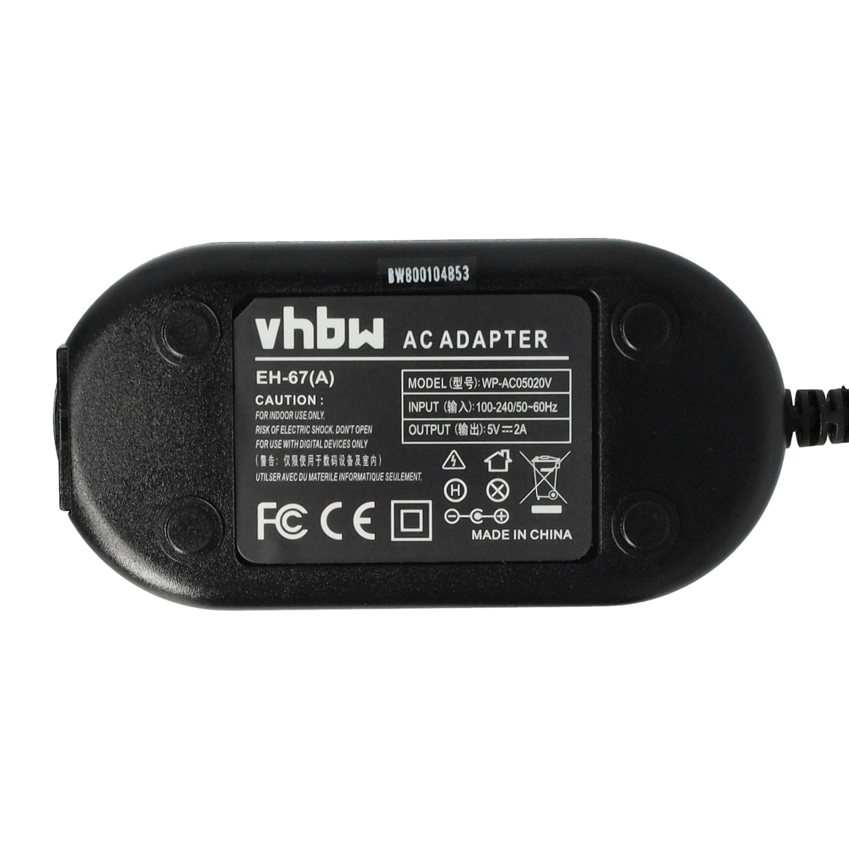 Alimentatore sostituisce Nikon EH-67, EH-67A per fotocamera, 2m