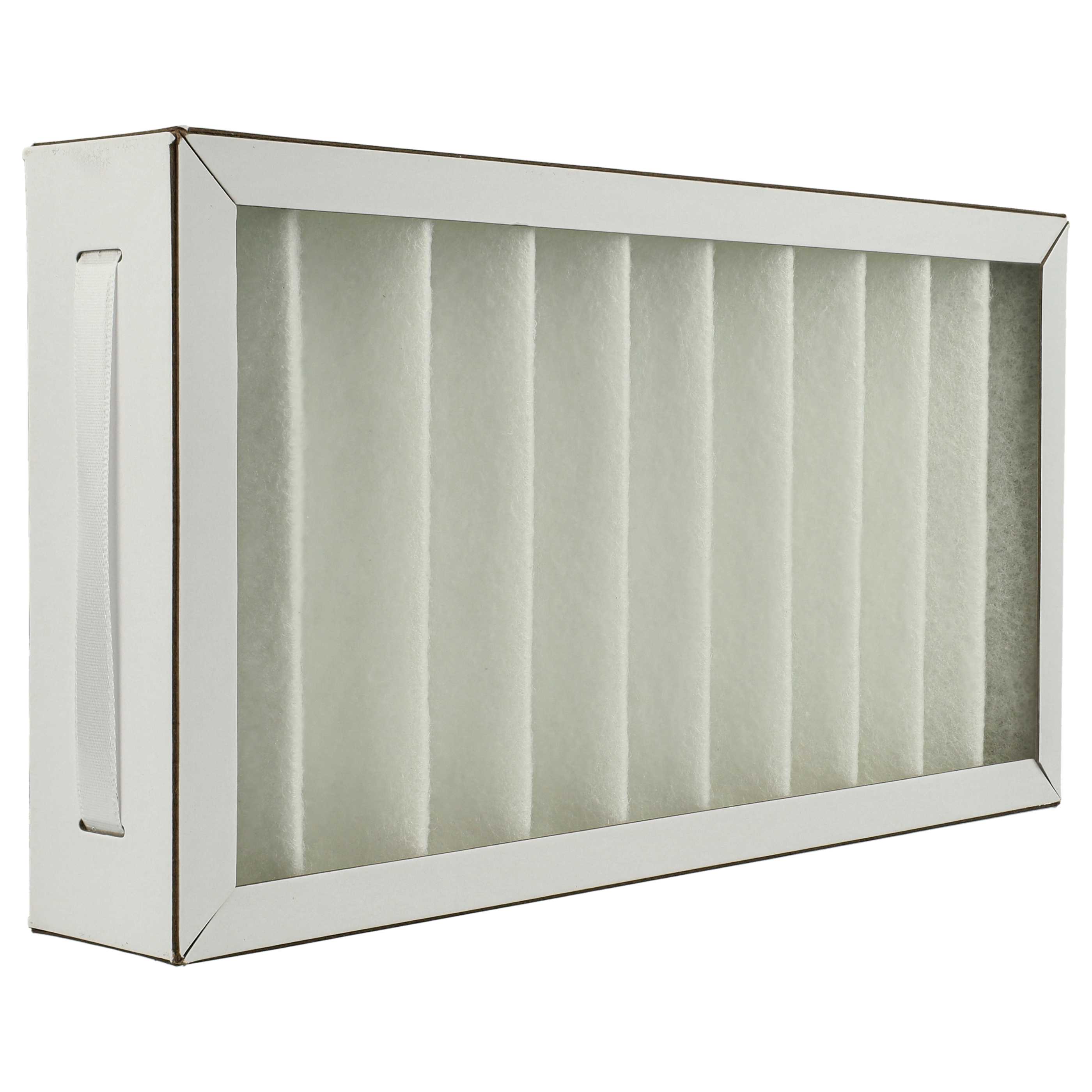 2x Filter als Ersatz für Pluggit APFG4F7-190 für Pluggit Lüfter - Filterklasse G4, weiß