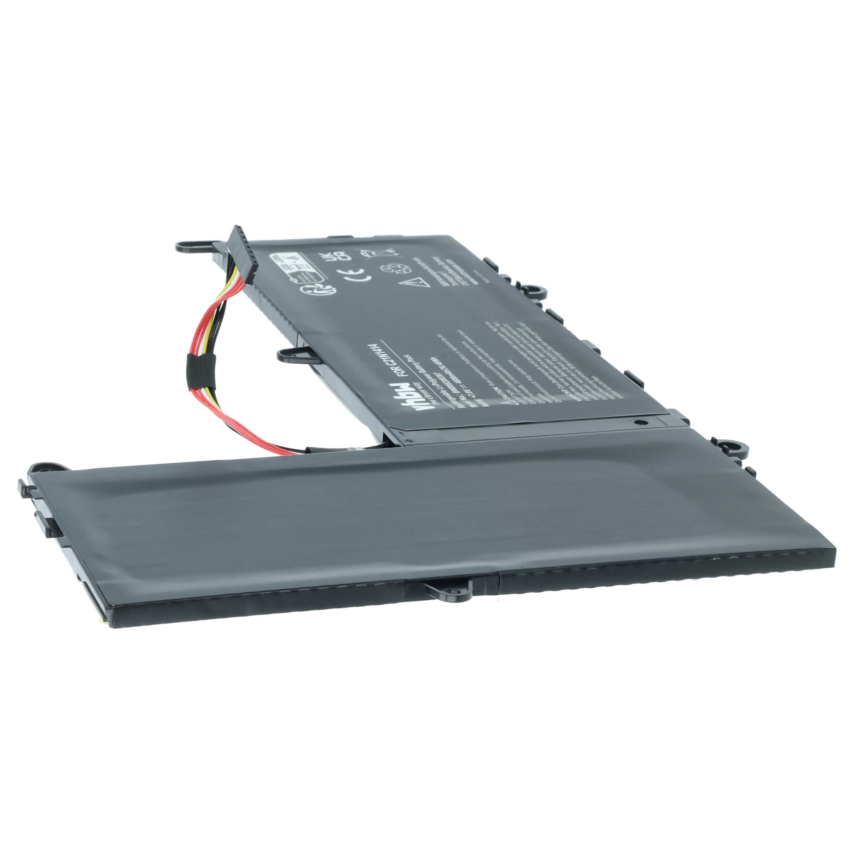 Akumulator do laptopa zamiennik Asus C21N1414, 0B200-0124000 - 4800 mAh 7,6 V LiPo, czarny