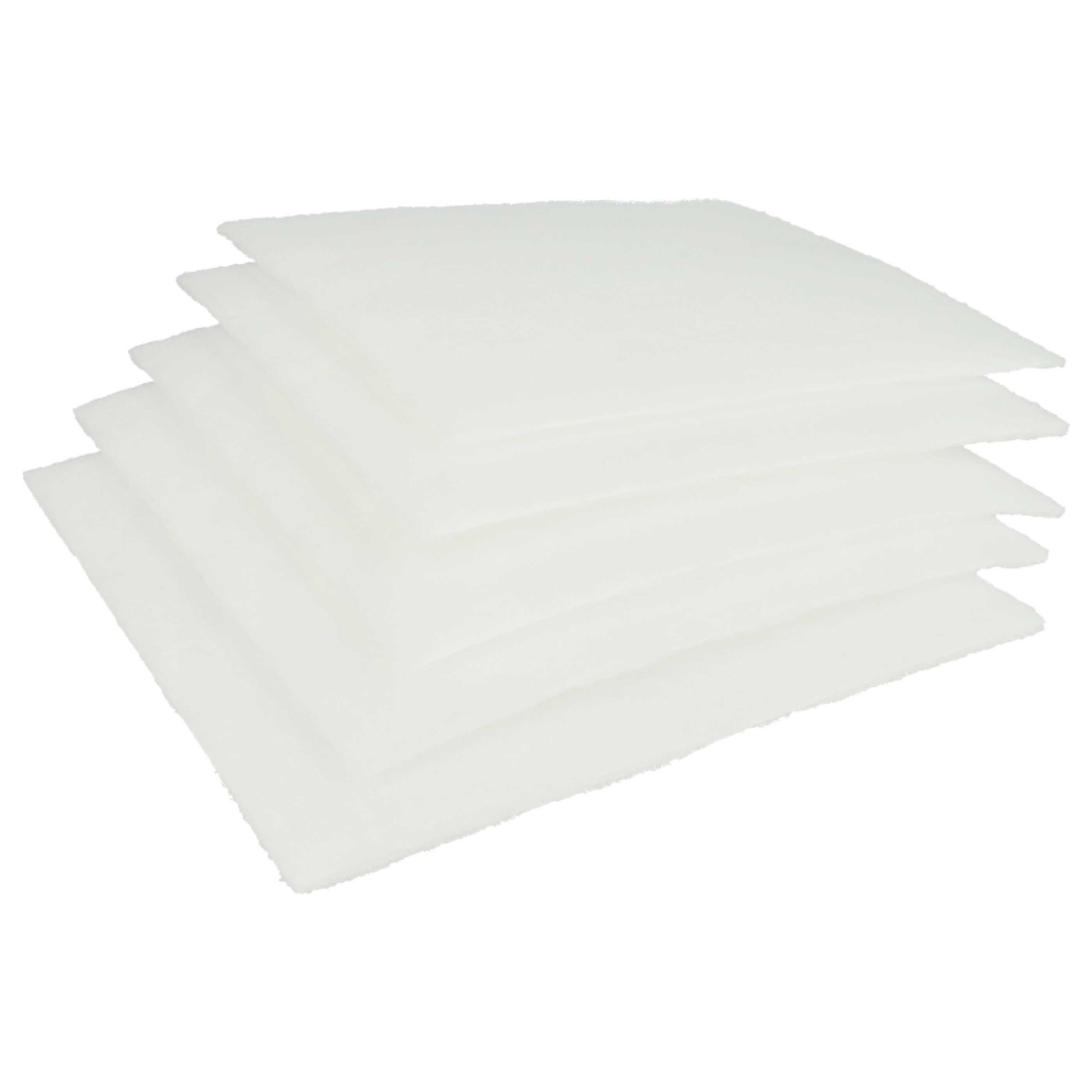 15x Filter als Ersatz für Lunos 2/FSA, 034185, 034185, 2/FSA für Lunos Lüfter - Filterklasse G2, weiß
