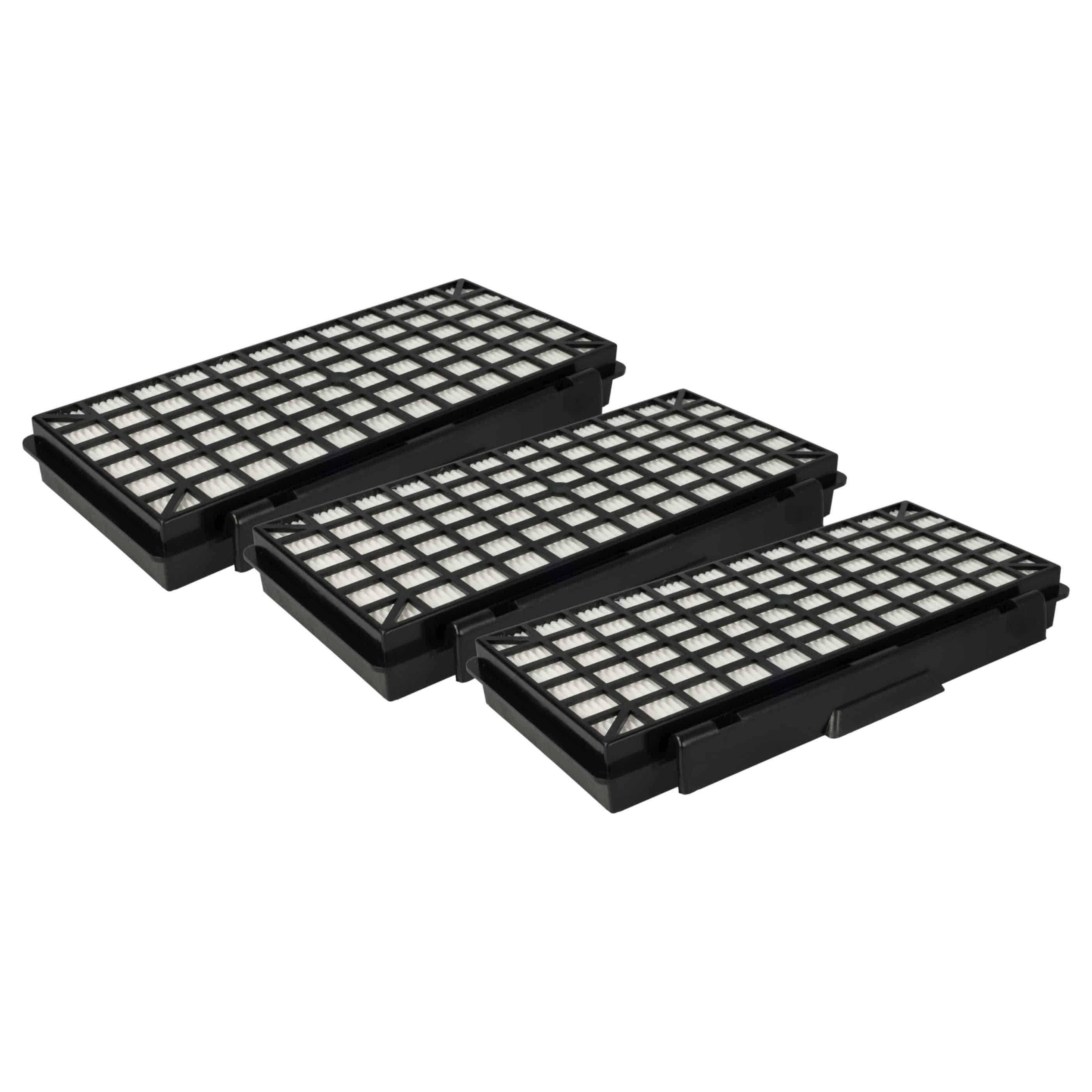 3x Filter replaces Siemens Bosch 17004549, 00577303, 00579496 for Bosch Vacuum Cleaner, filter class H12