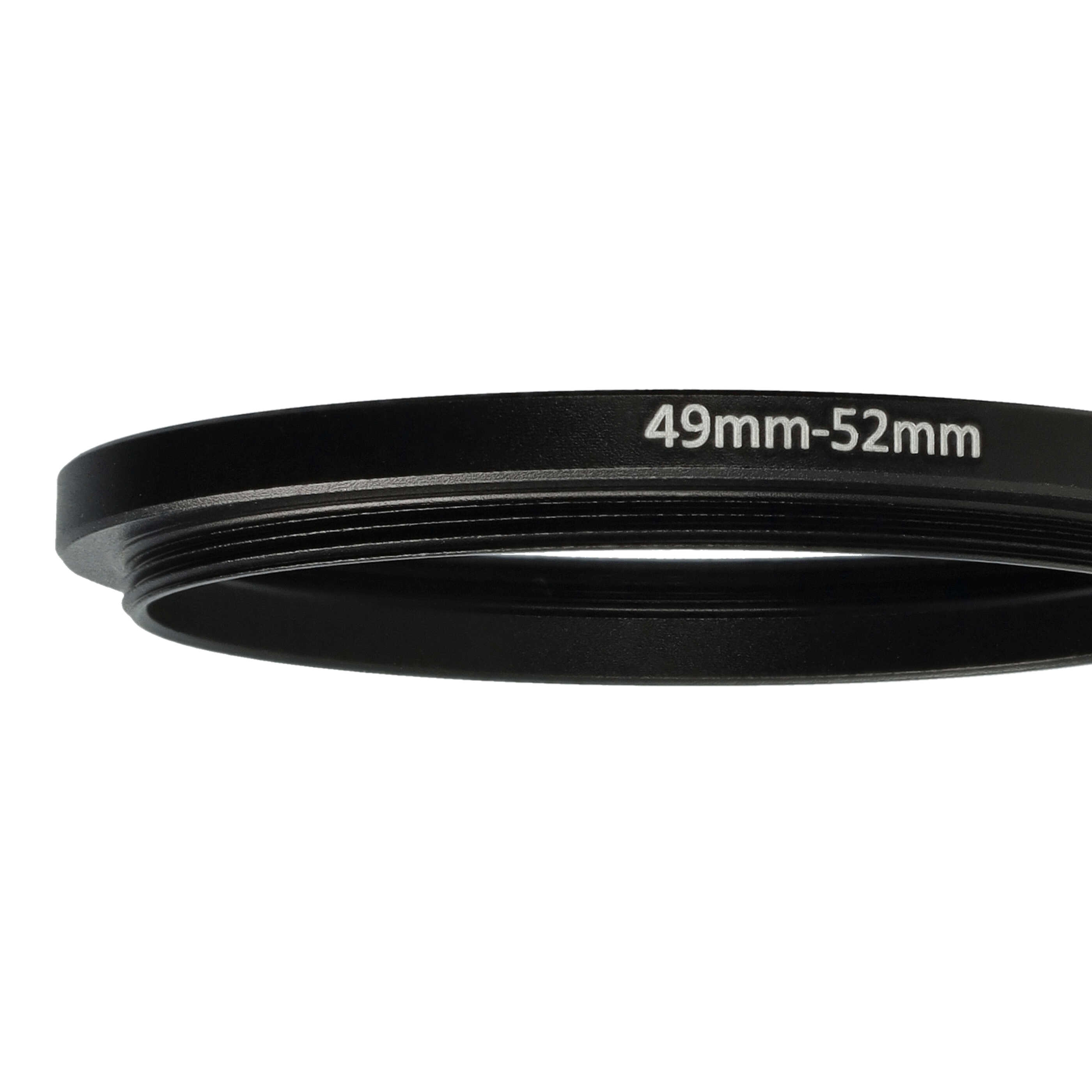 Redukcja filtrowa adapter 49 mm na 52 mm na różne obiektywy 