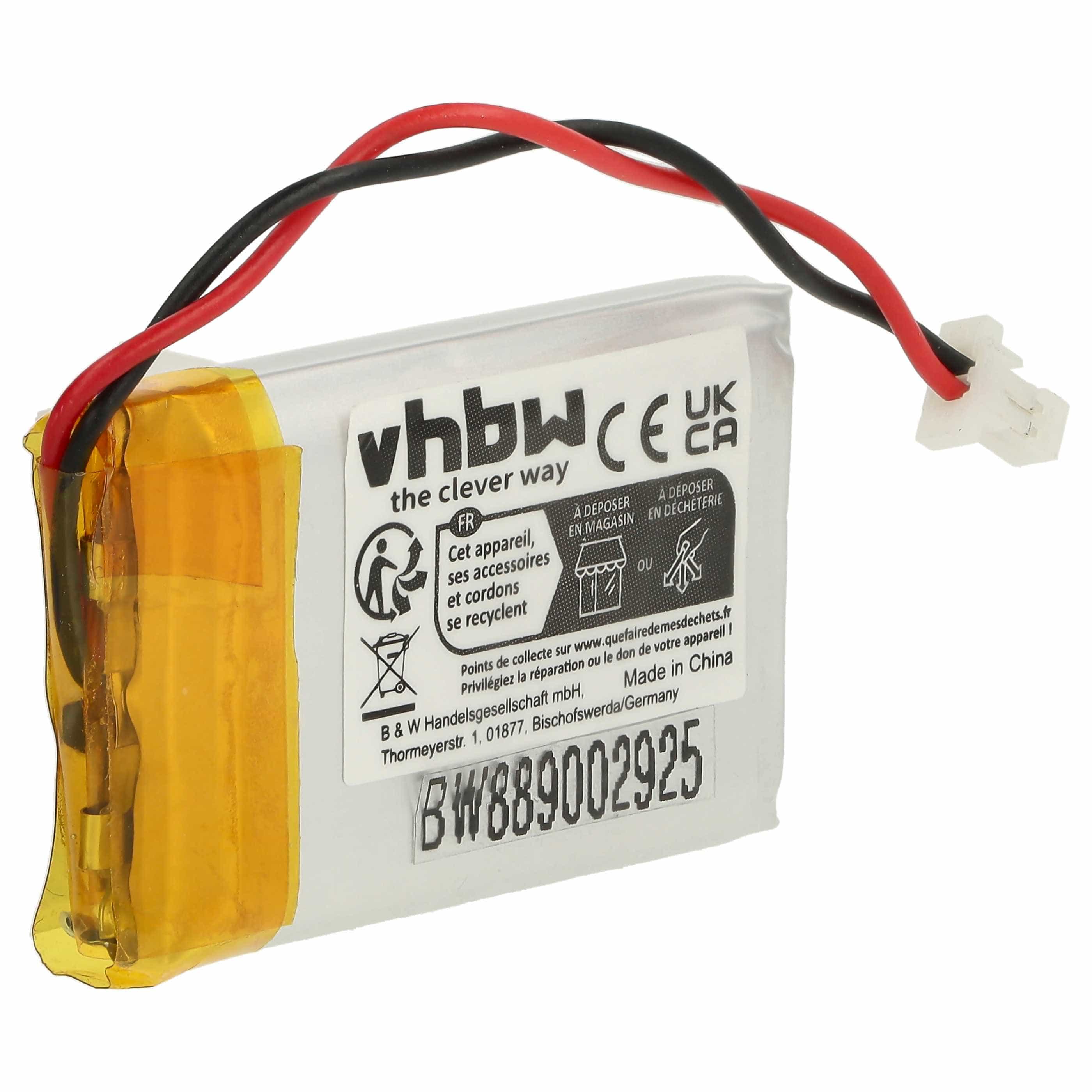 Akumulator do słuchawek bezprzewodowych zamiennik GMB452233 - 365 mAh 3,7 V LiPo