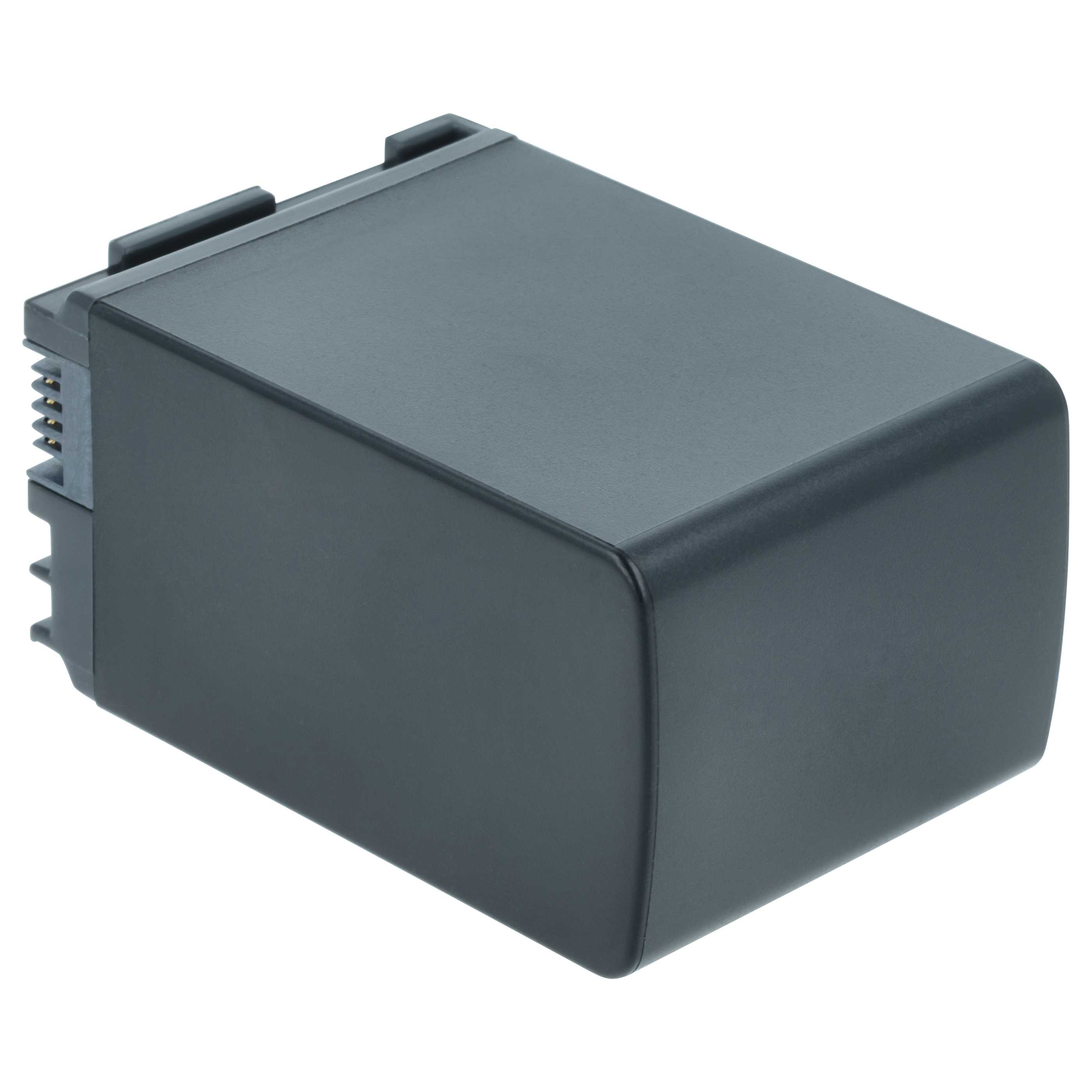Videocamera 2x Battery replaces Canon 2740B002, BP-827 - 2400 mAh 7.2 V Li-Ion