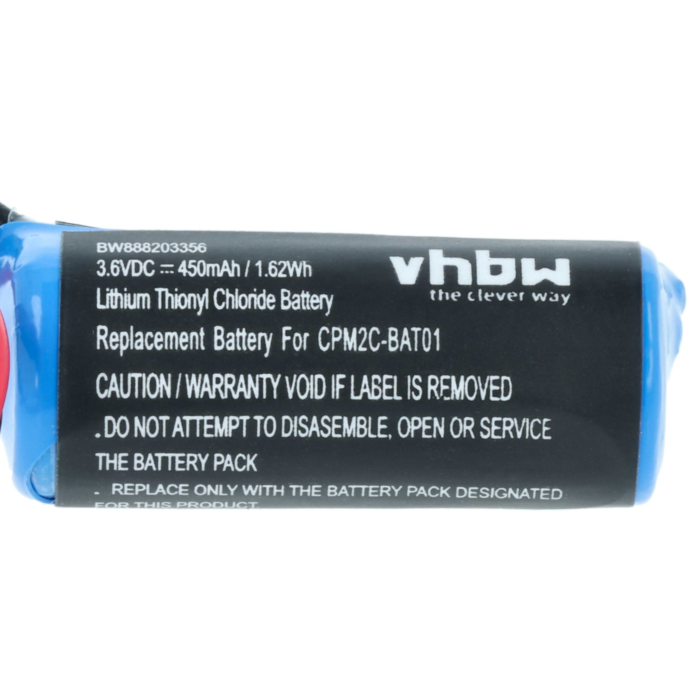 Batería reemplaza Omron CPM2C-BAT01 para controlador (450 mAh, 3,6 V, Li-SOCl2)